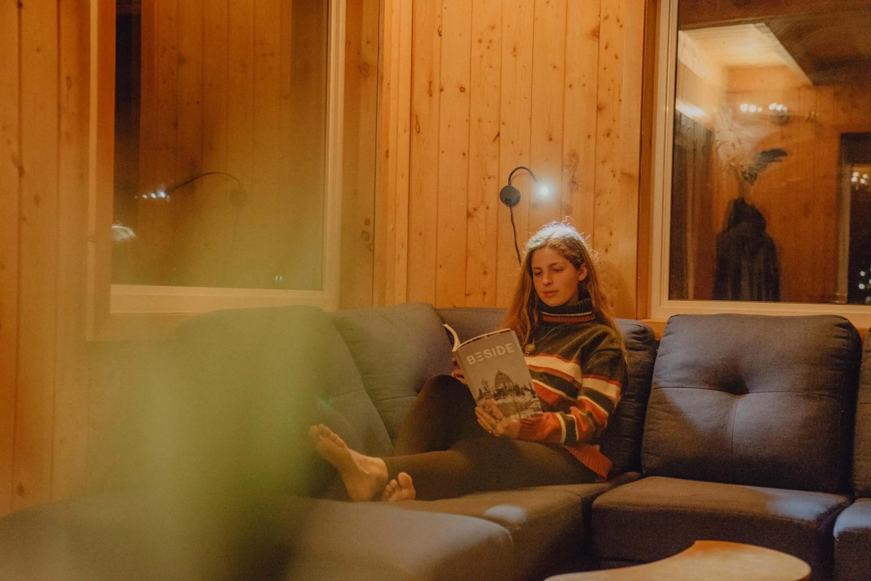 Living room in Chalets du bout du monde