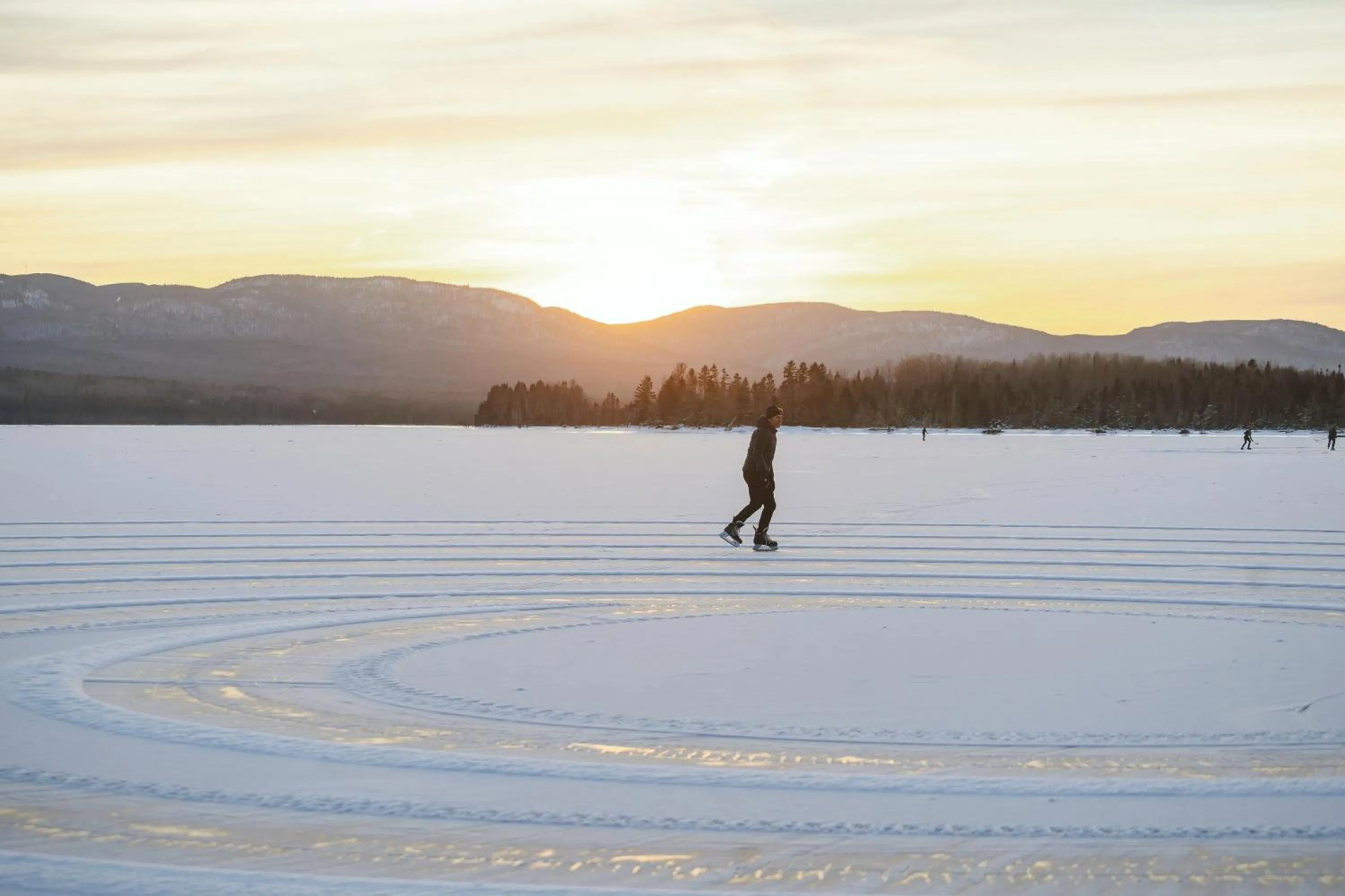 Winter in Chalets du bout du monde