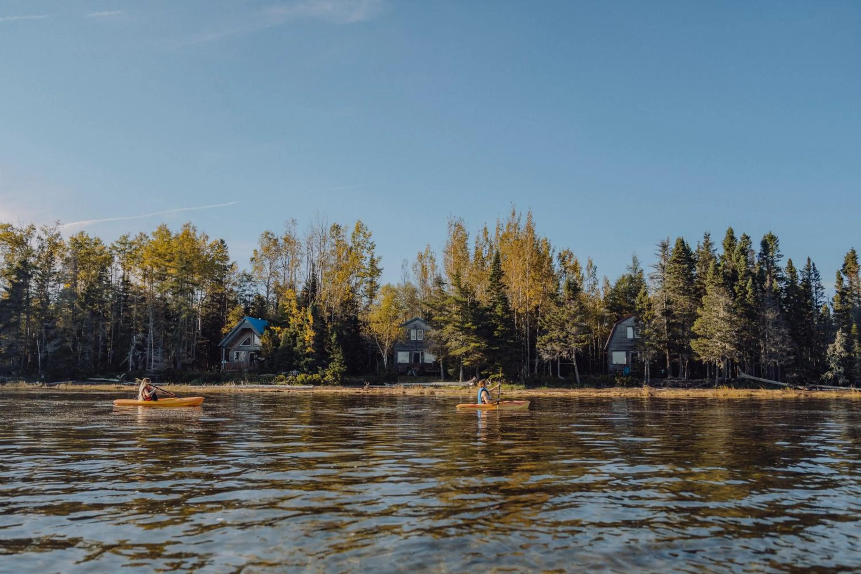 River view in Chalets du bout du monde