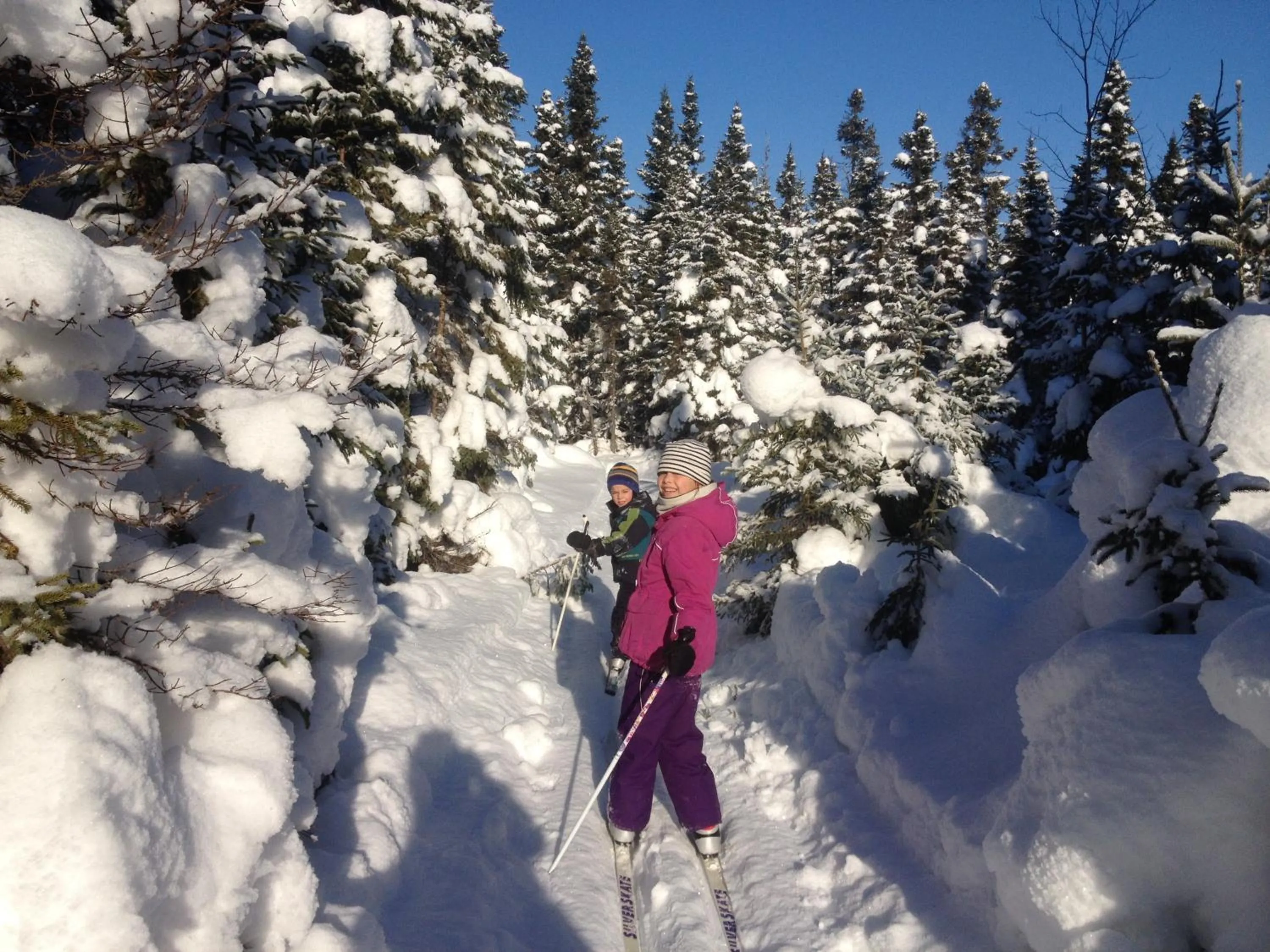 Skiing in Chalets du bout du monde