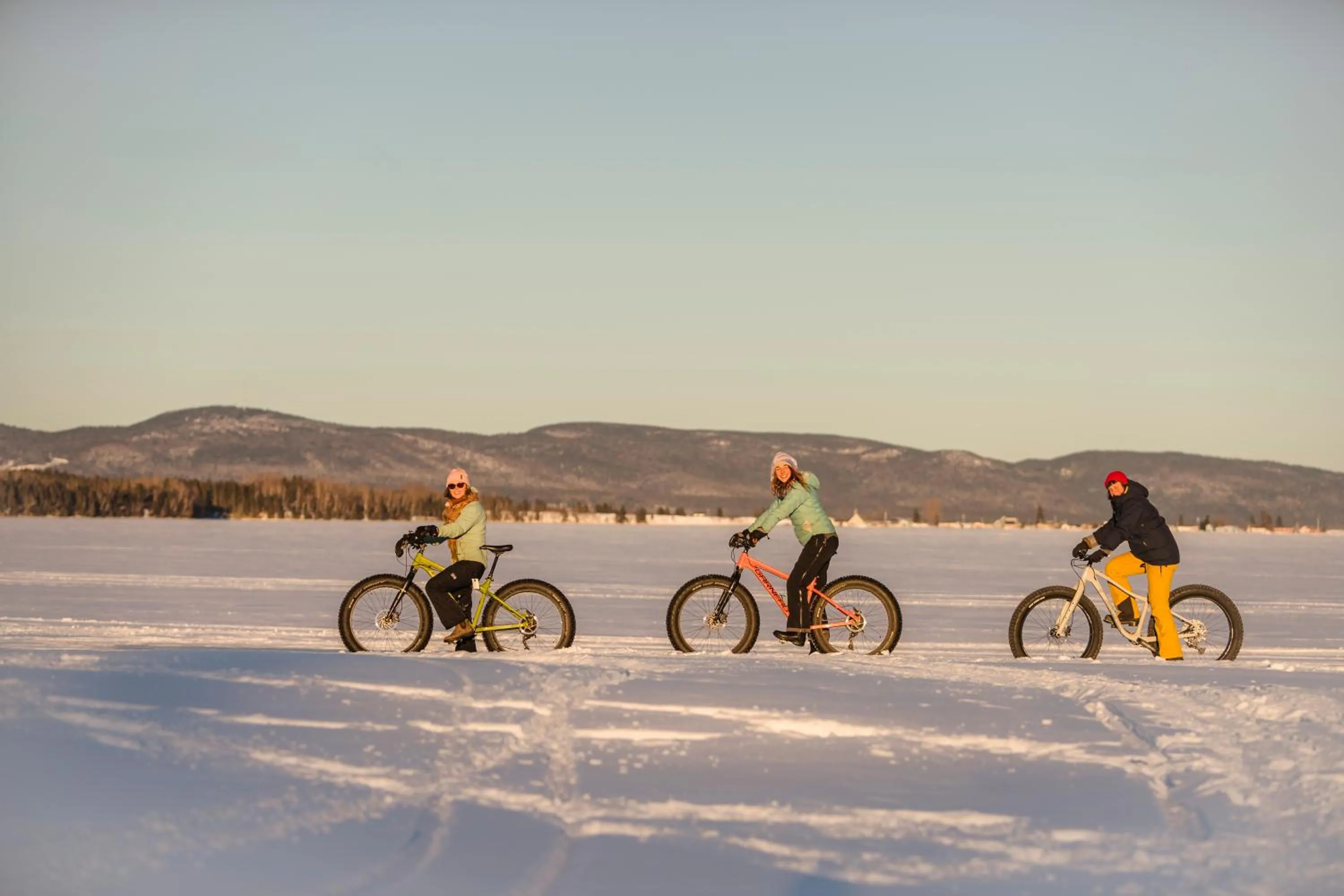 Winter in Chalets du bout du monde