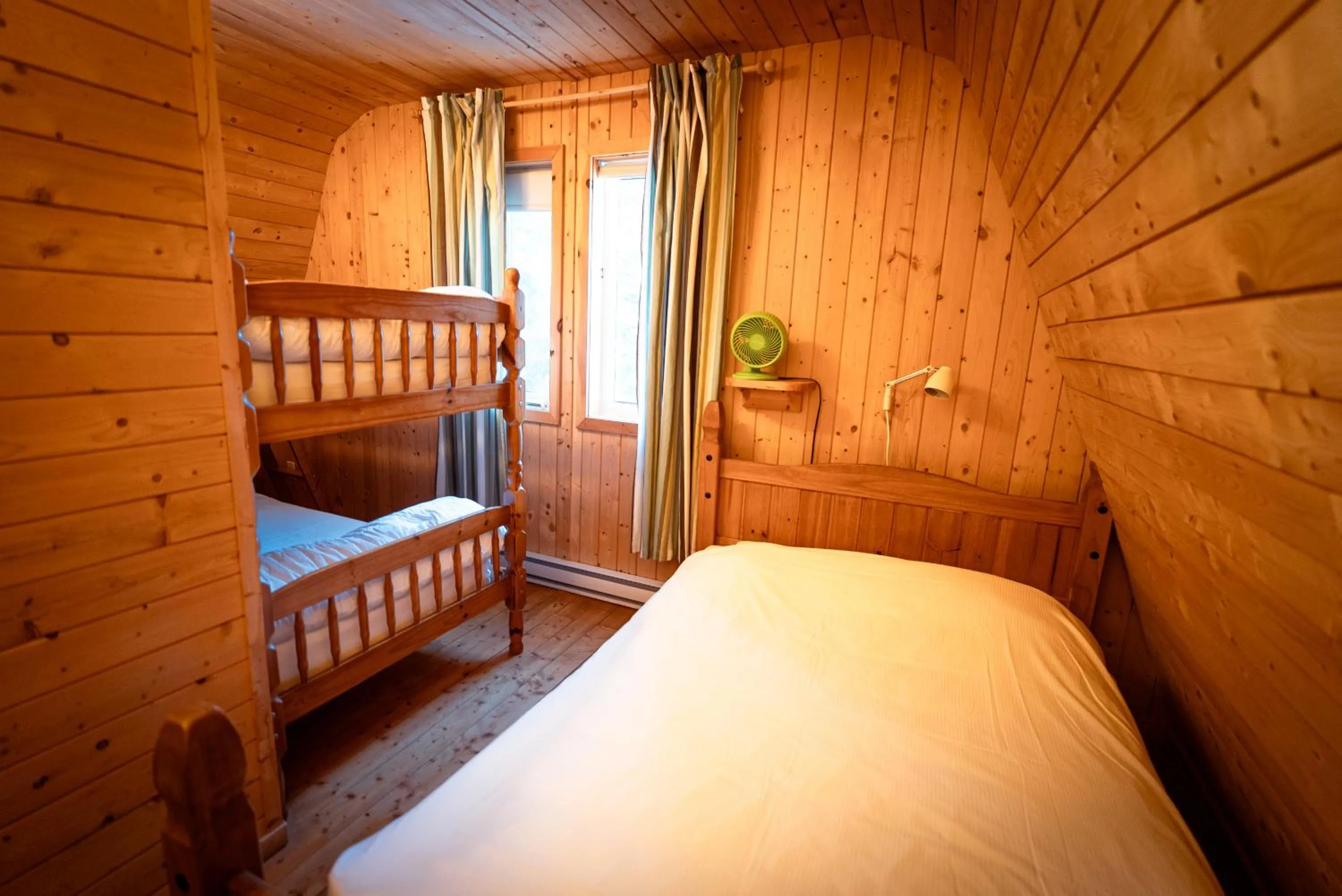 Bed in Chalets du bout du monde