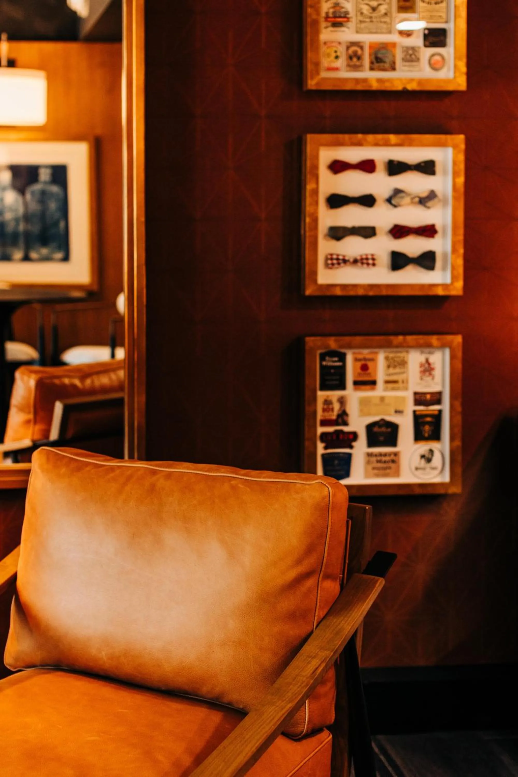 Seating area in The Trail Hotel