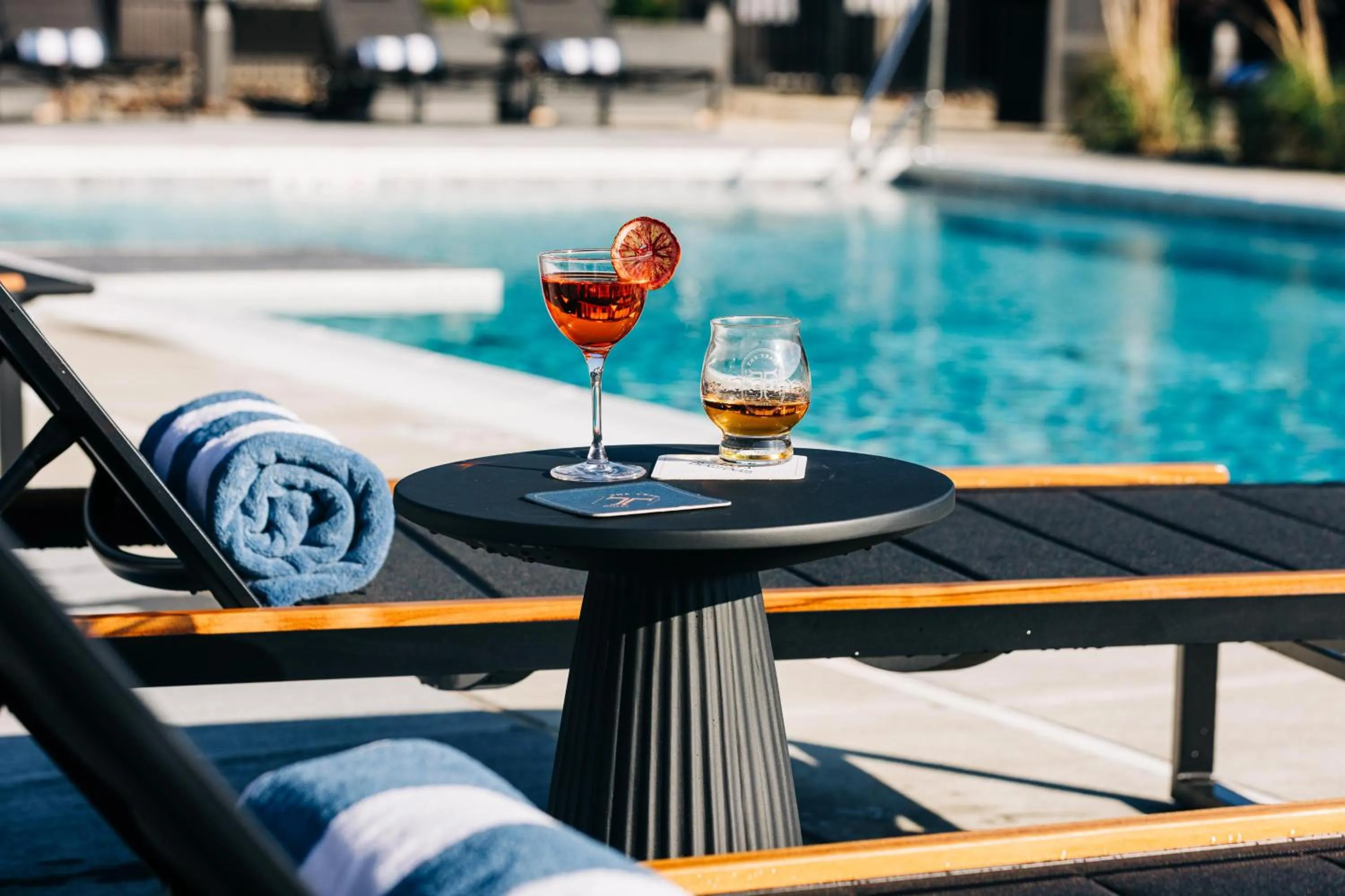 Alcoholic drinks in The Trail Hotel