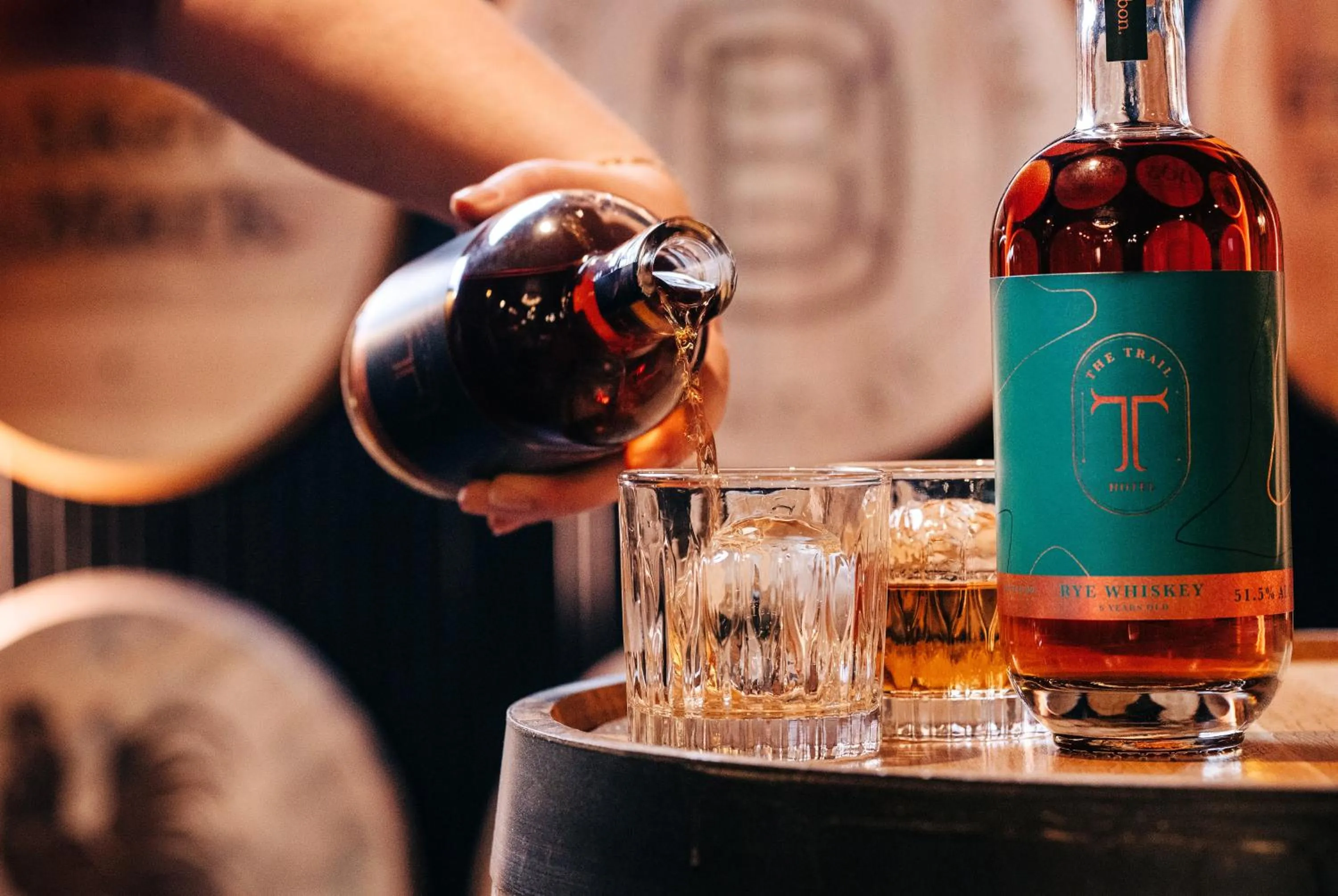 Alcoholic drinks in The Trail Hotel