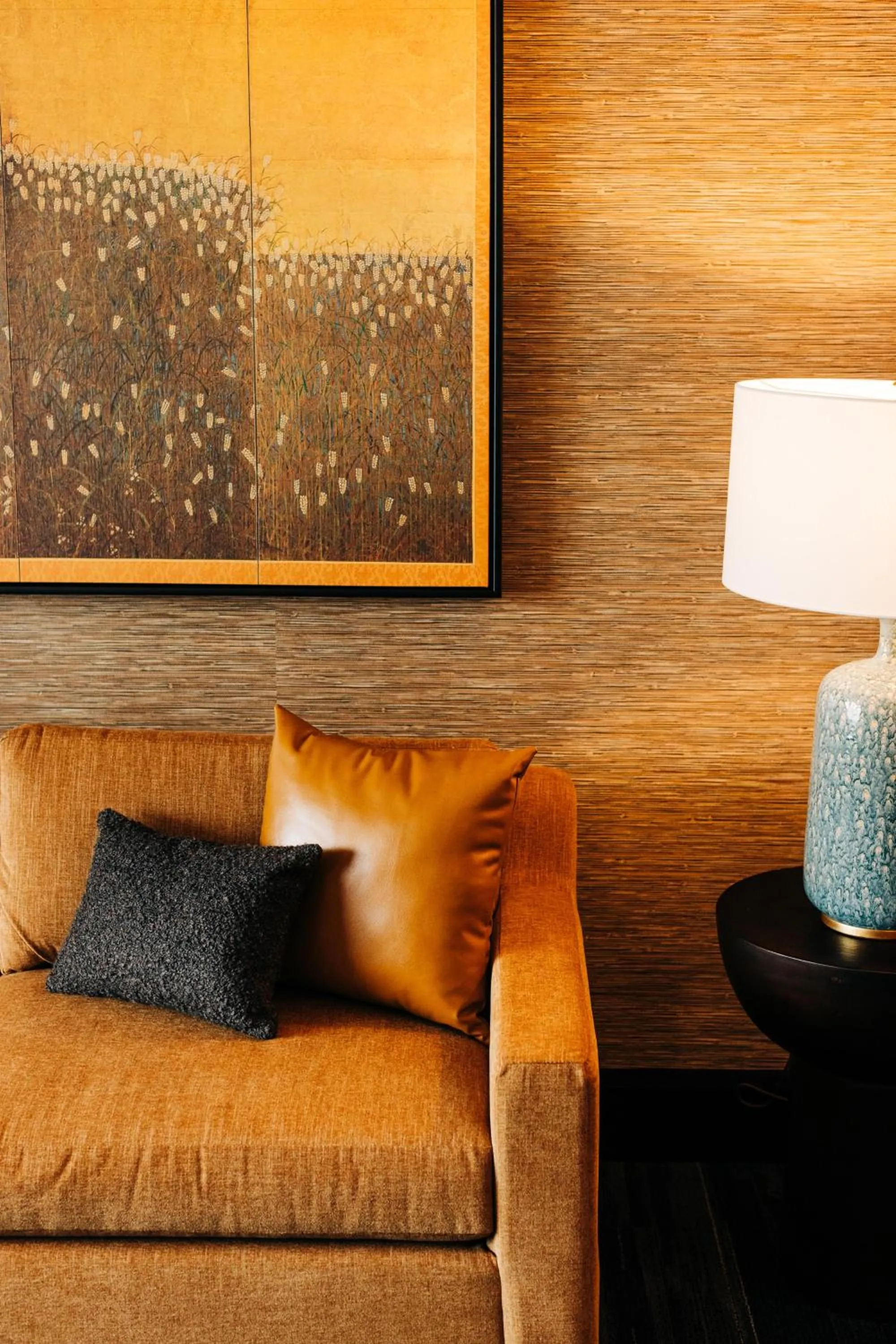 Seating area in The Trail Hotel