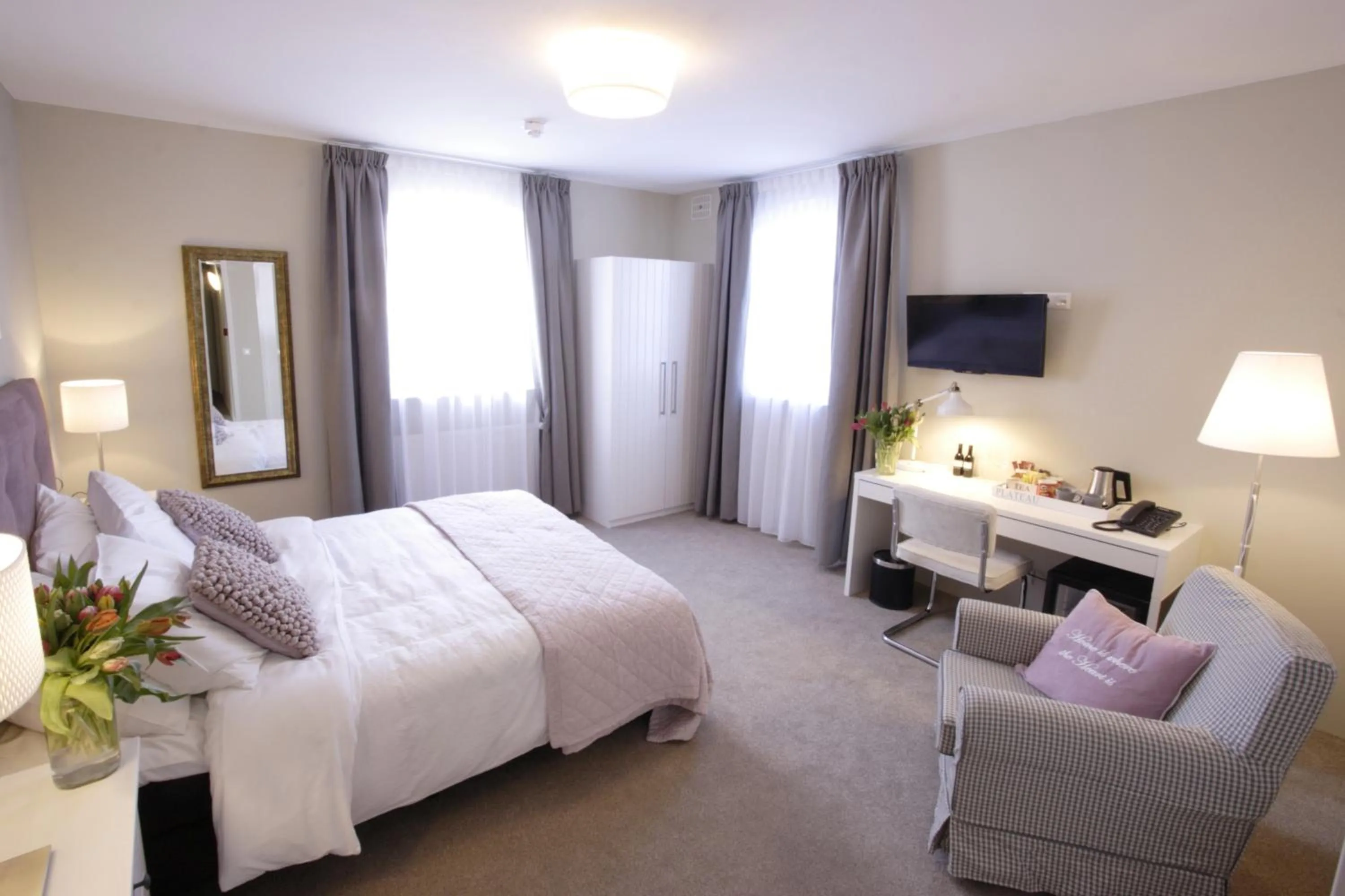 Bedroom, Bed in In de Witte Dame Hotel Bar Kitchen Apartments