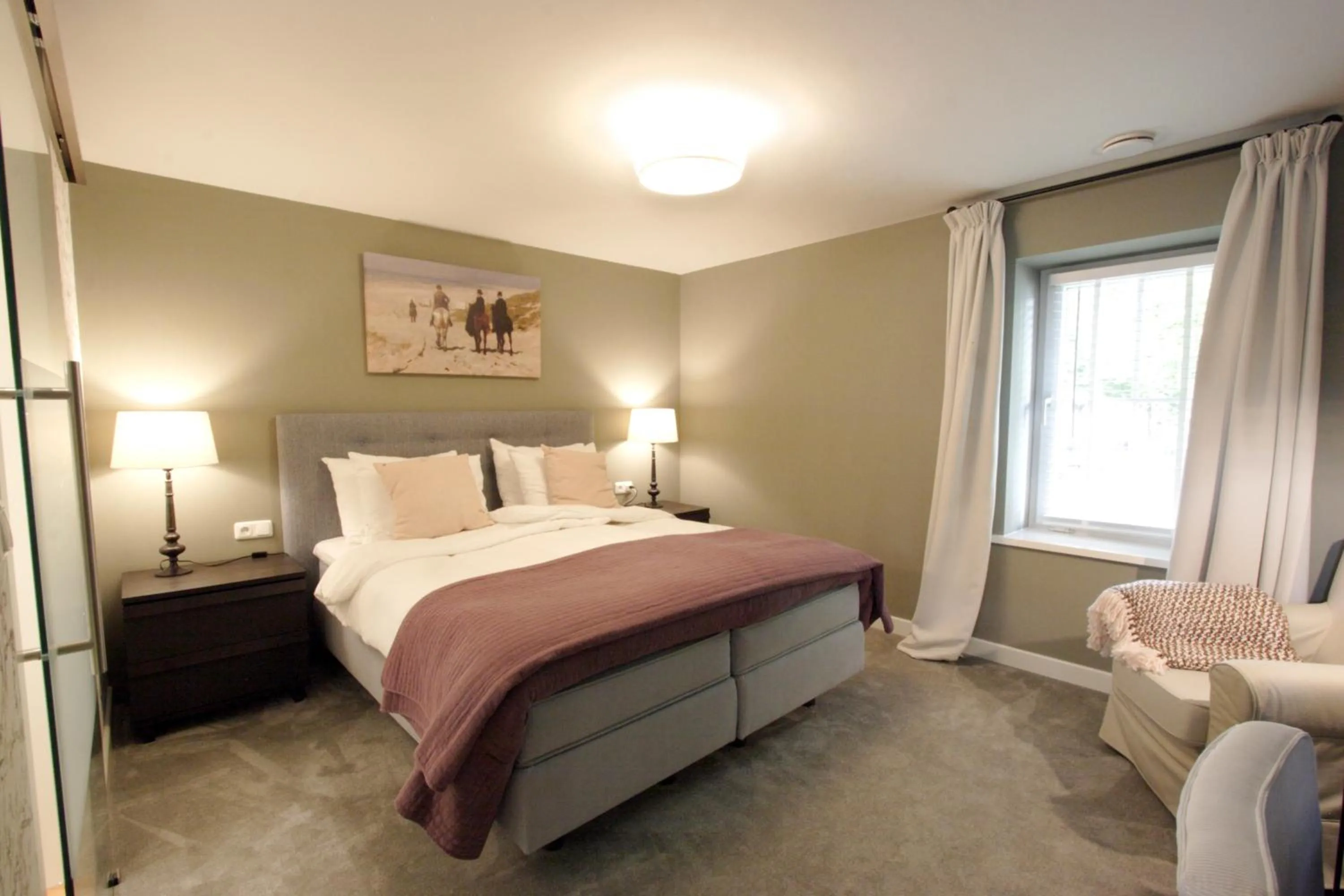 Bedroom, Bed in In de Witte Dame Hotel Bar Kitchen Apartments