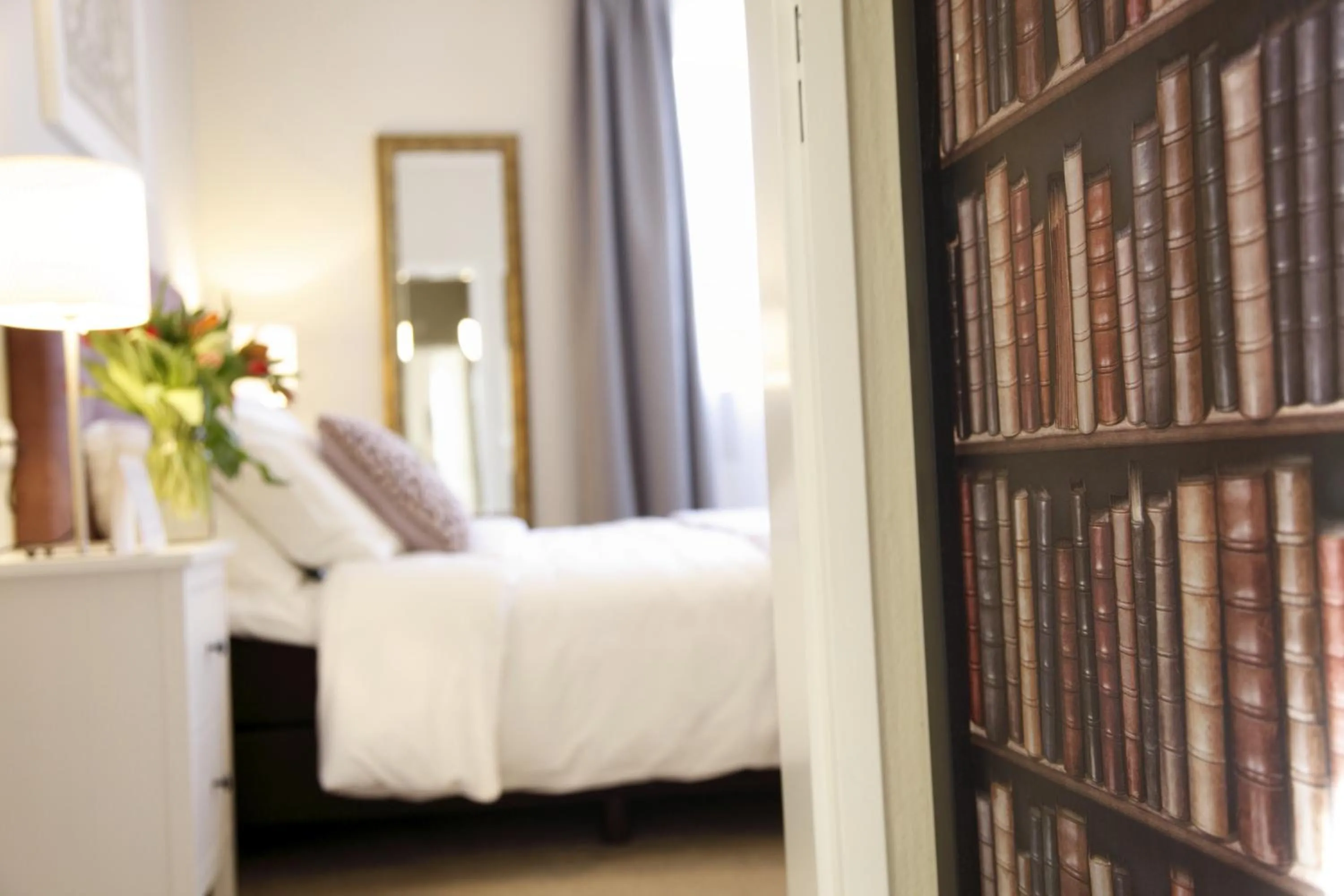 Bedroom, Bed in In de Witte Dame Hotel Bar Kitchen Apartments