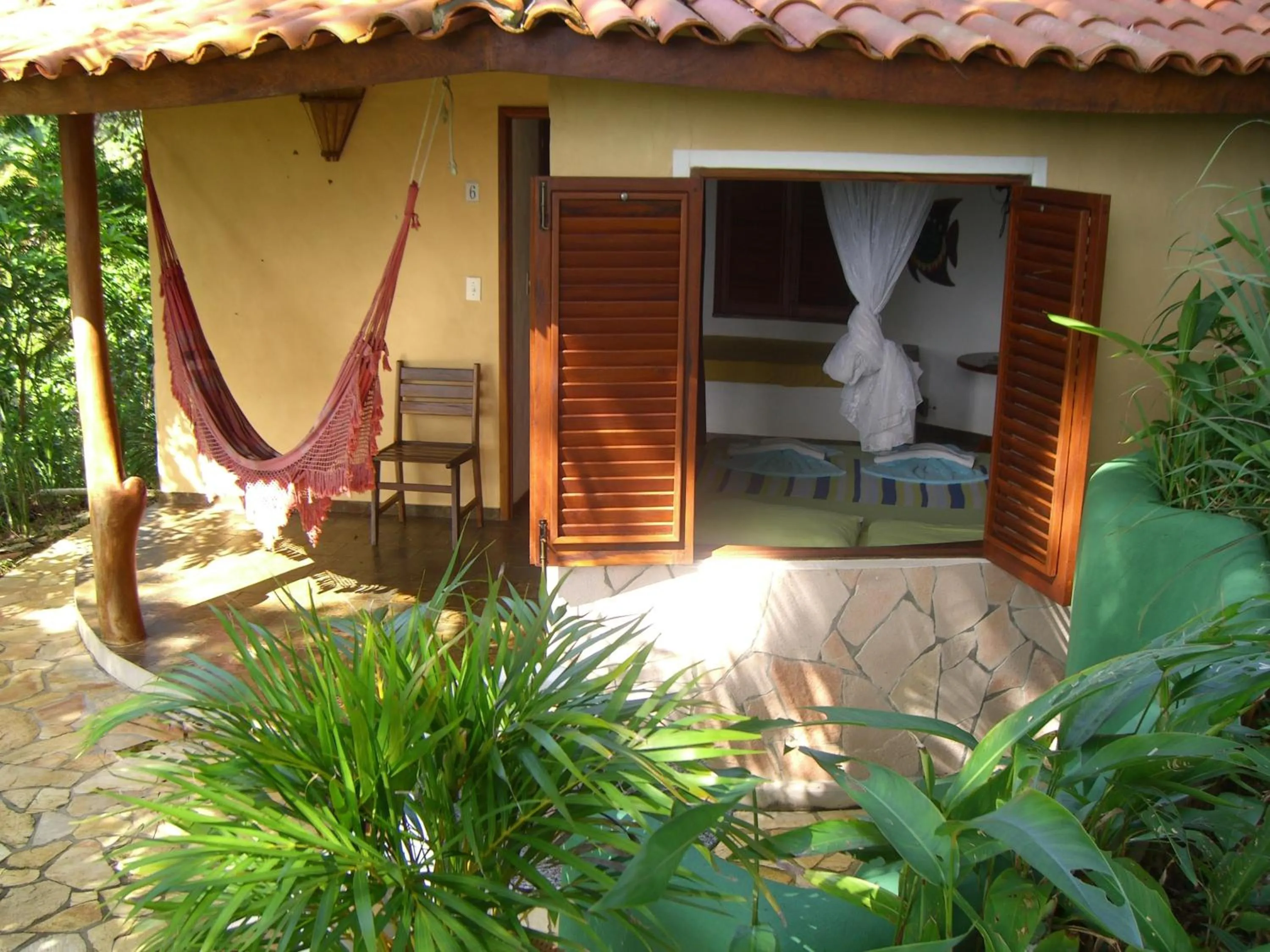 Patio in Pousada Colibri