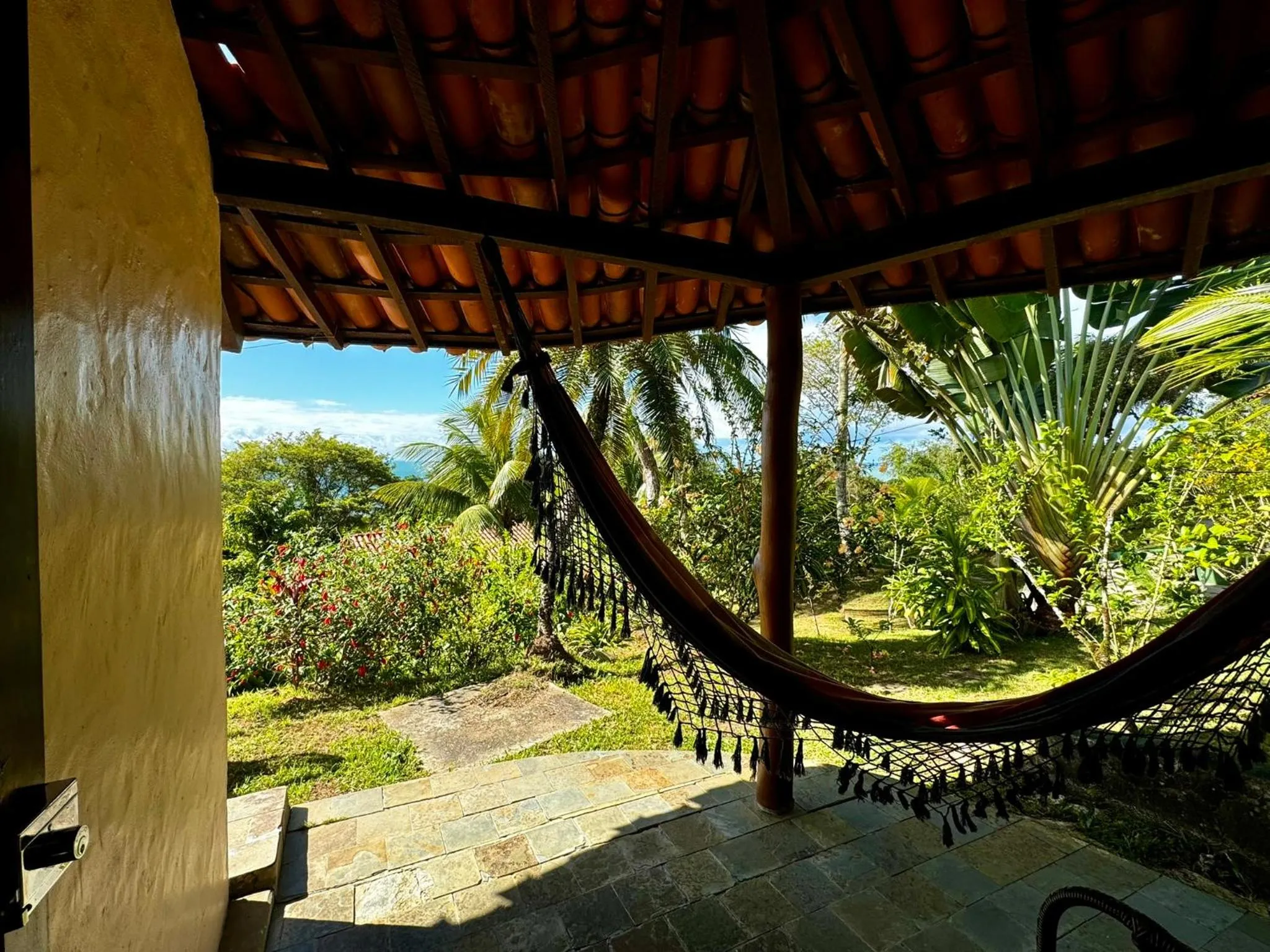 Patio in Pousada Colibri