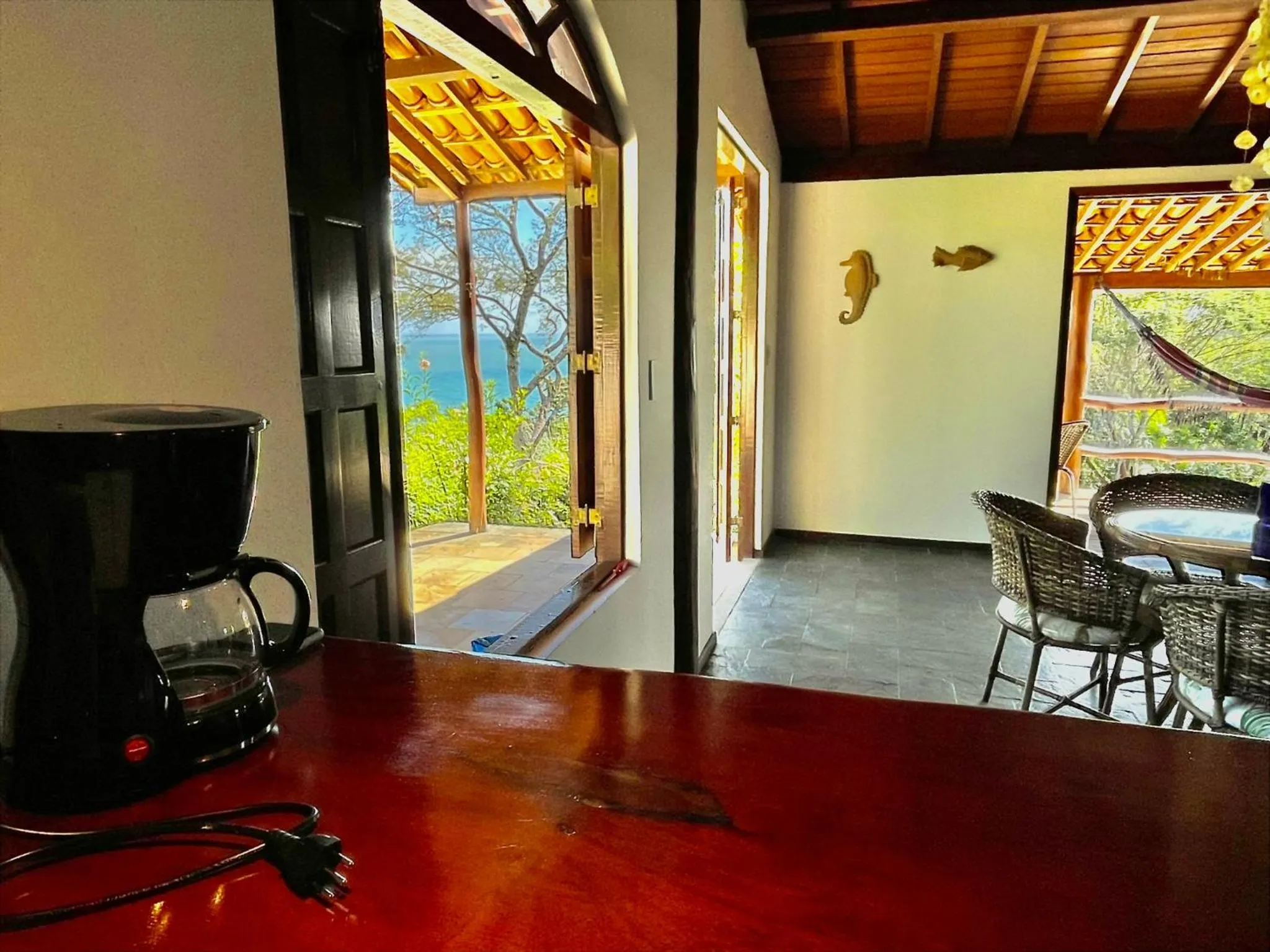 Sea view in Pousada Colibri