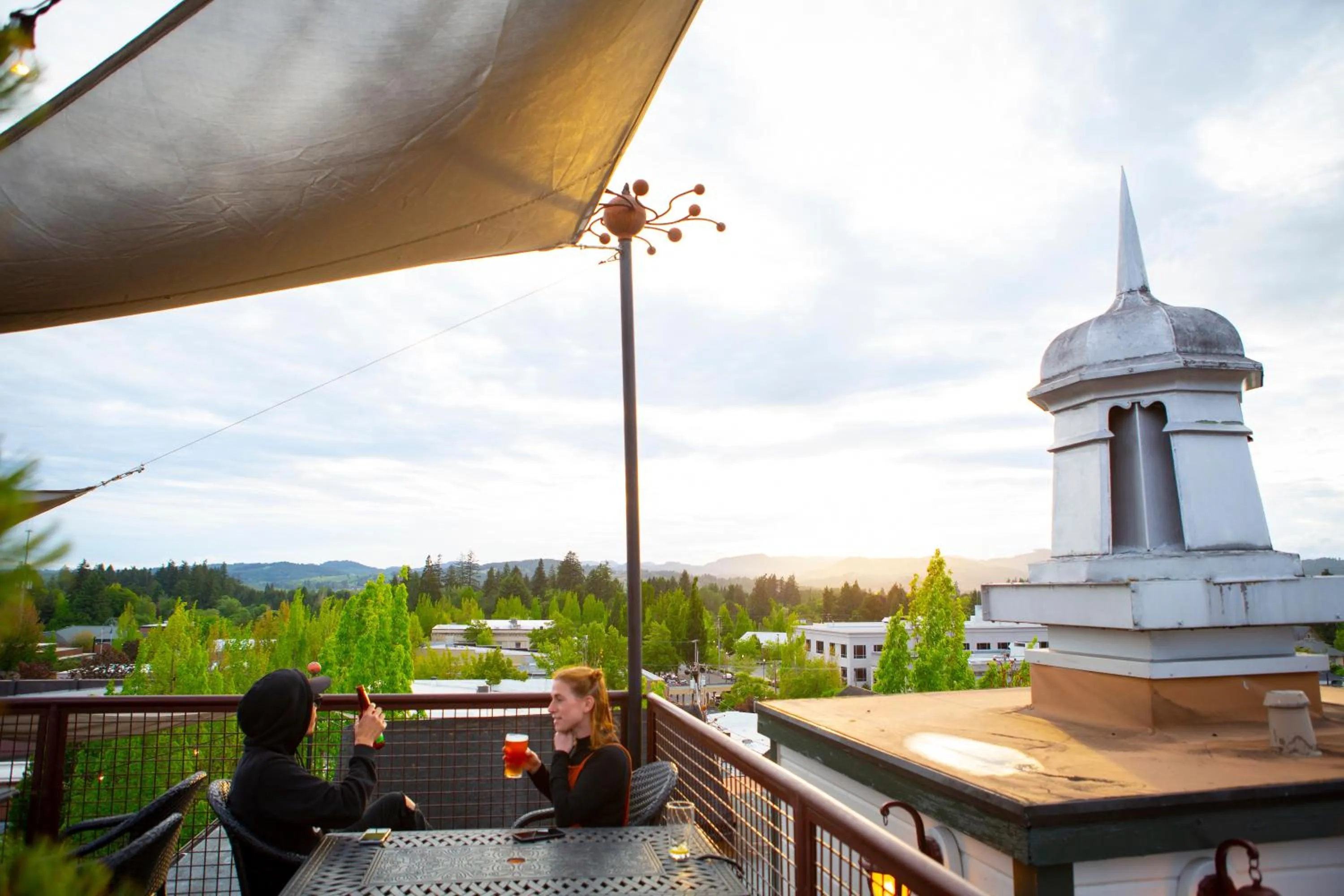 View (from property/room) in McMenamins Hotel Oregon