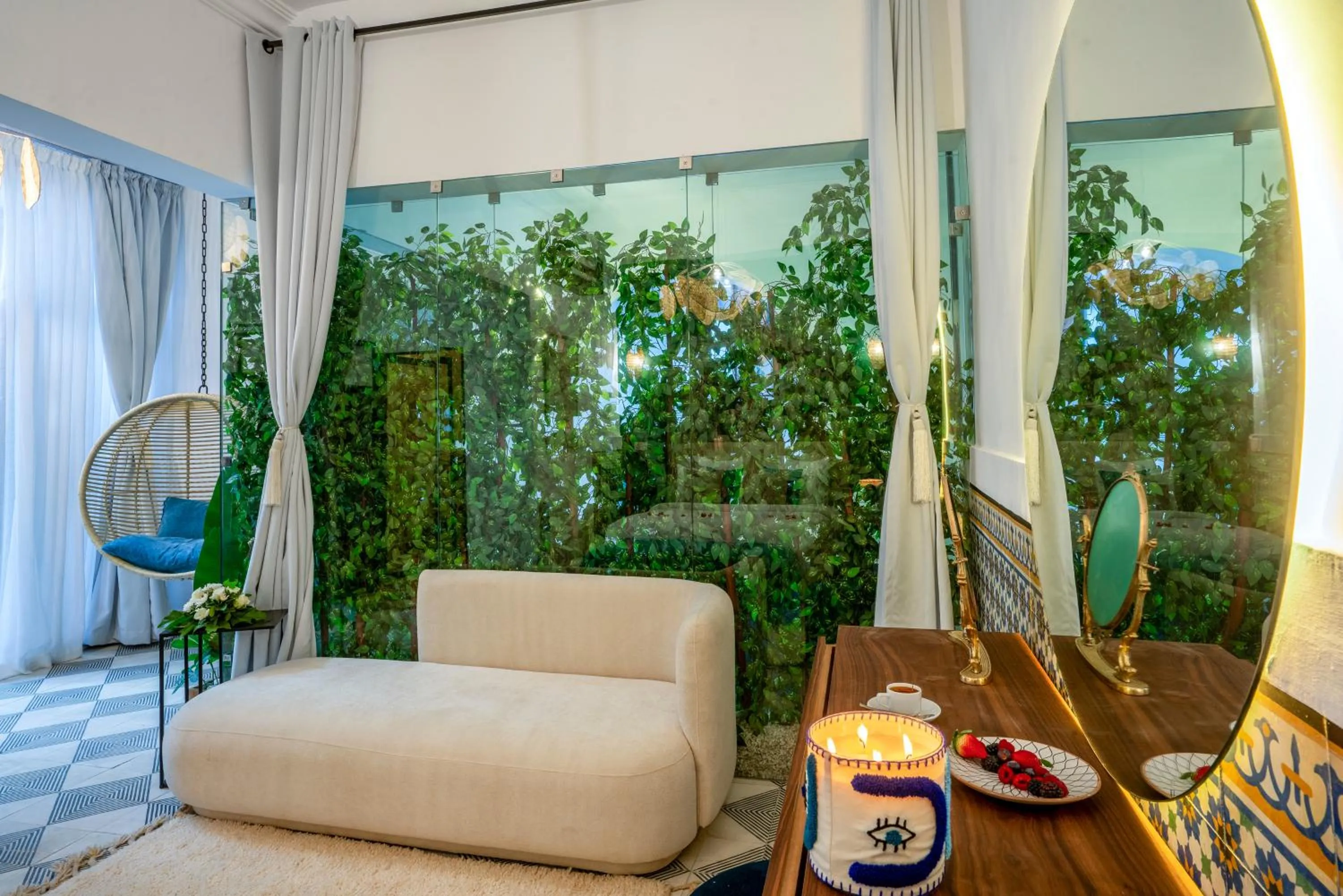 Living room in Maison H Kasbah