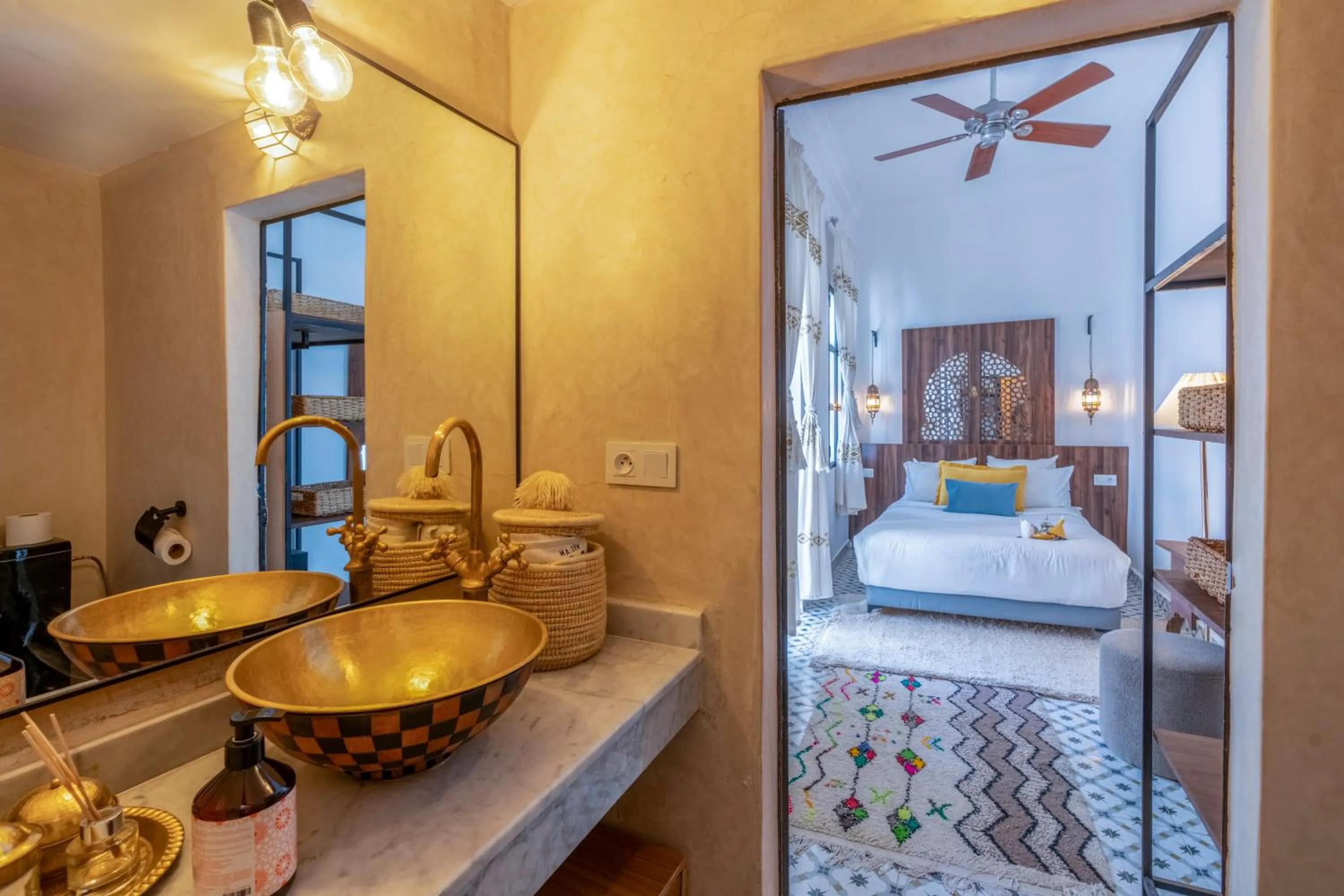 Bed in Maison H Kasbah