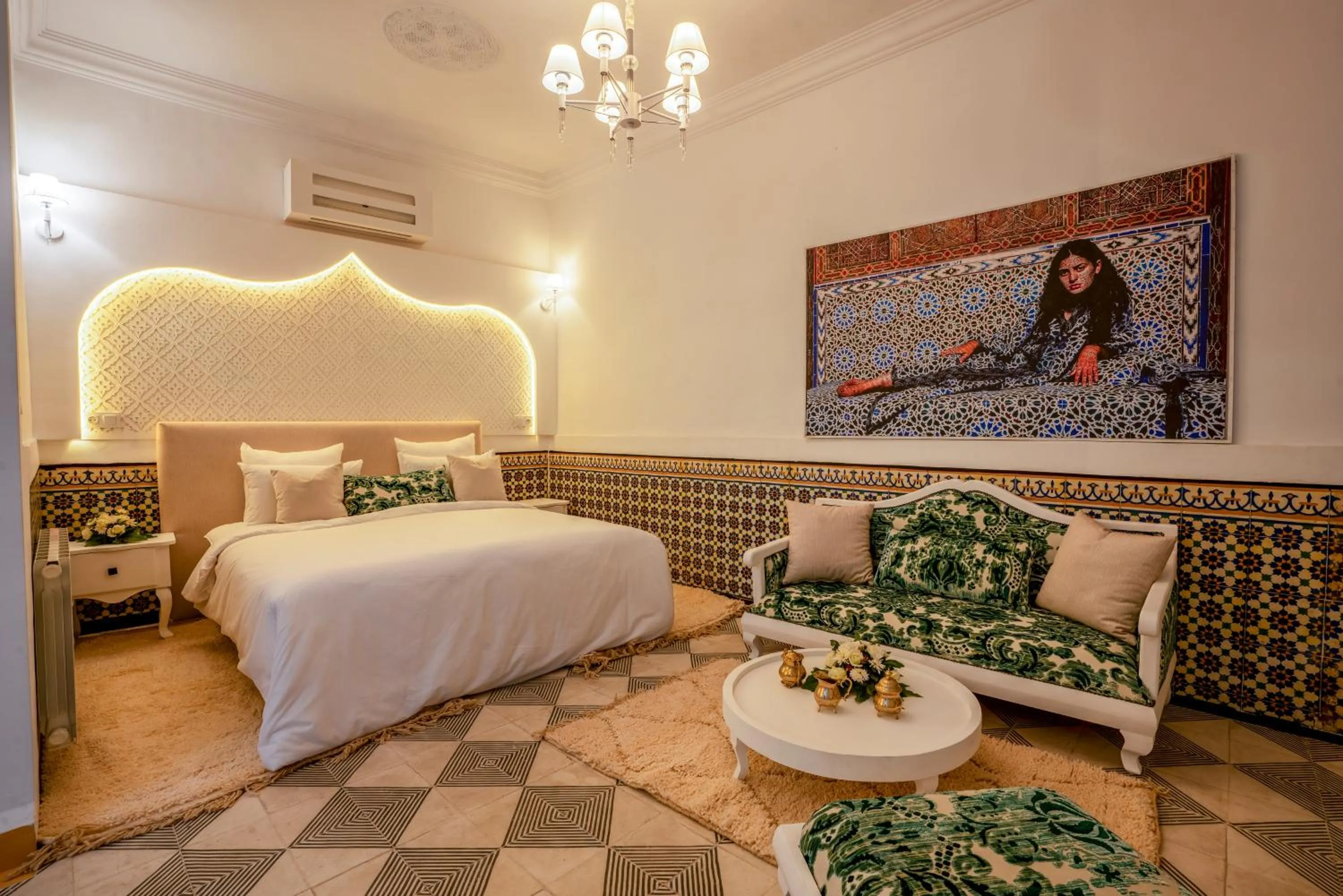 Bed in Maison H Kasbah