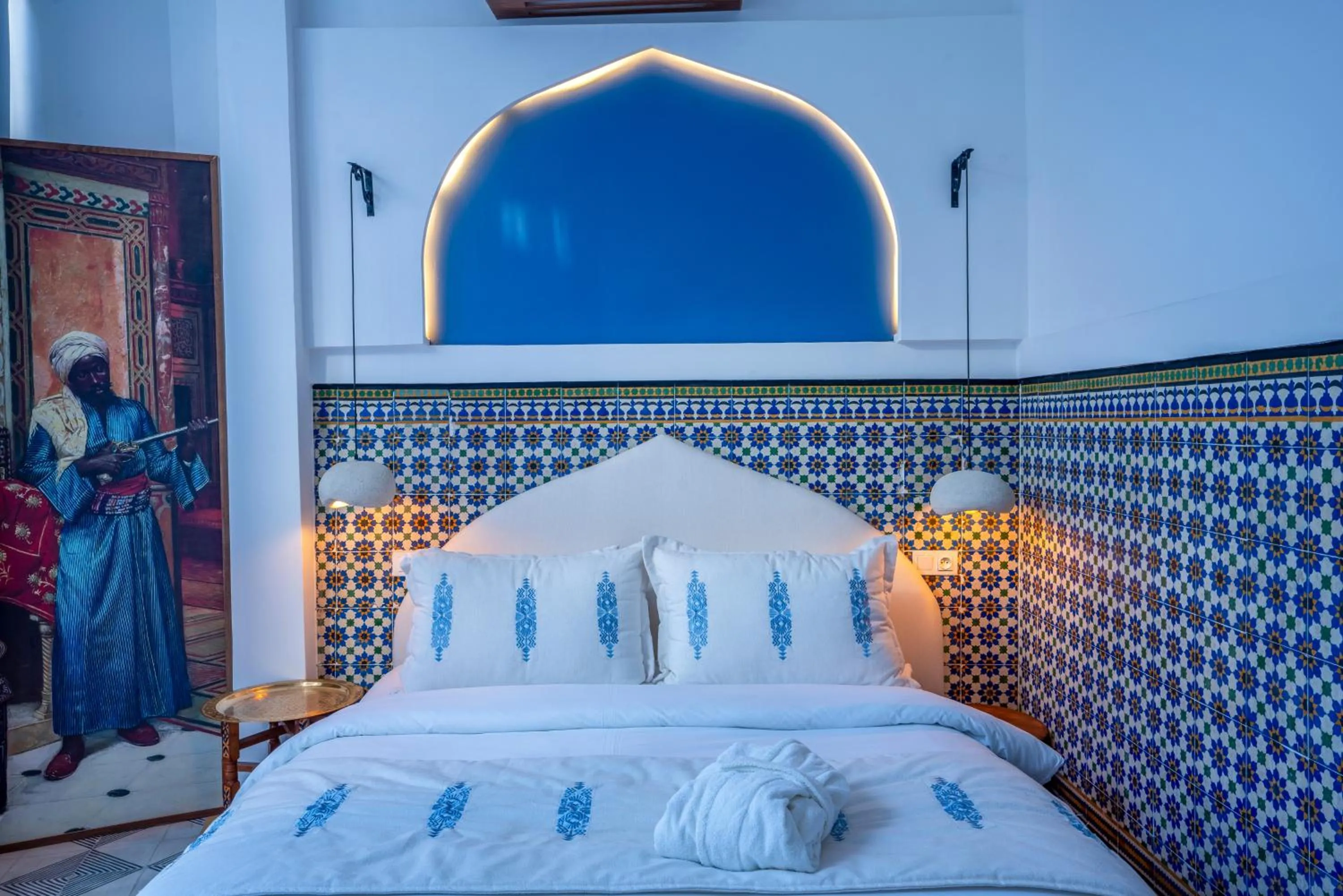 Bed in Maison H Kasbah