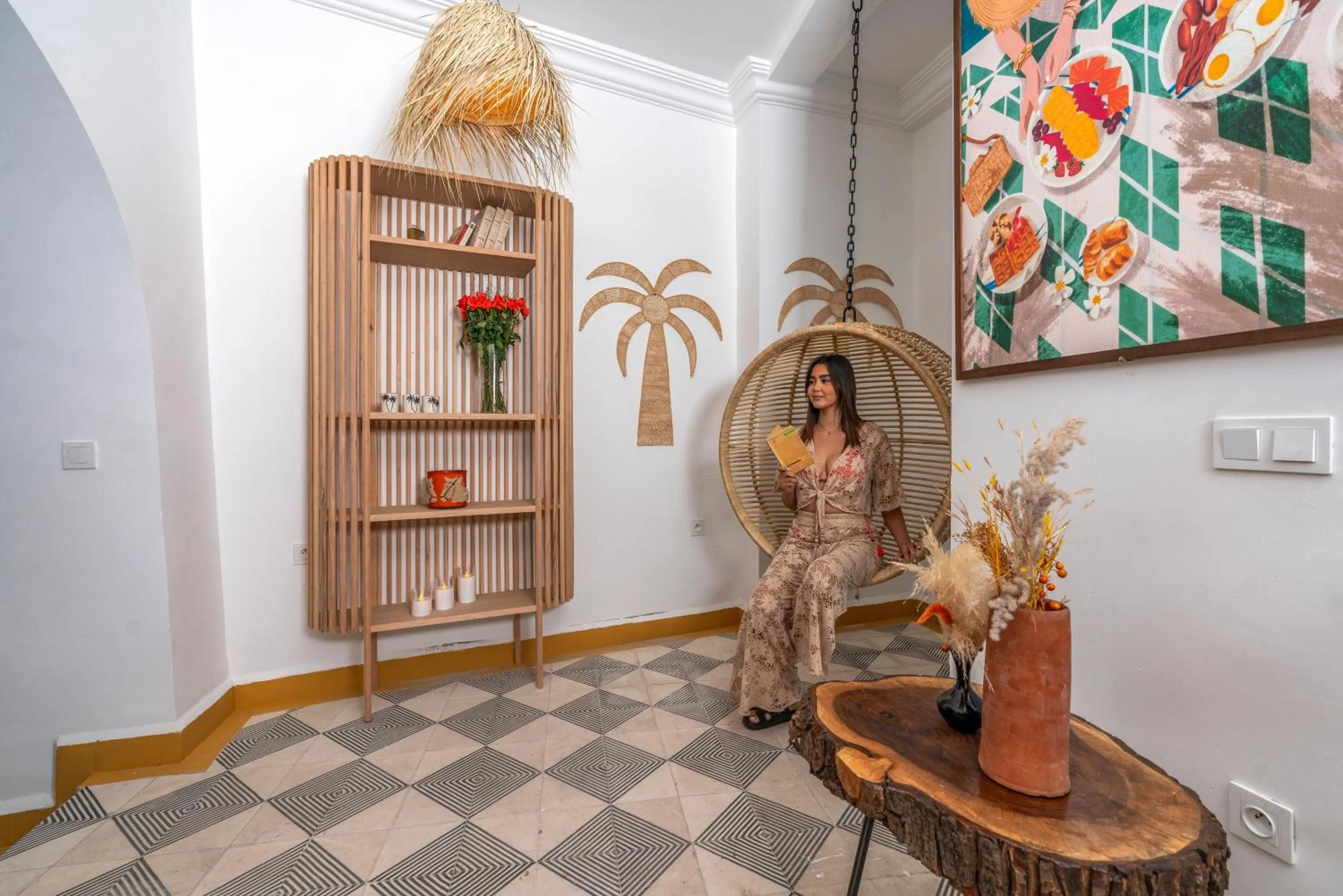 Decorative detail in Maison H Kasbah