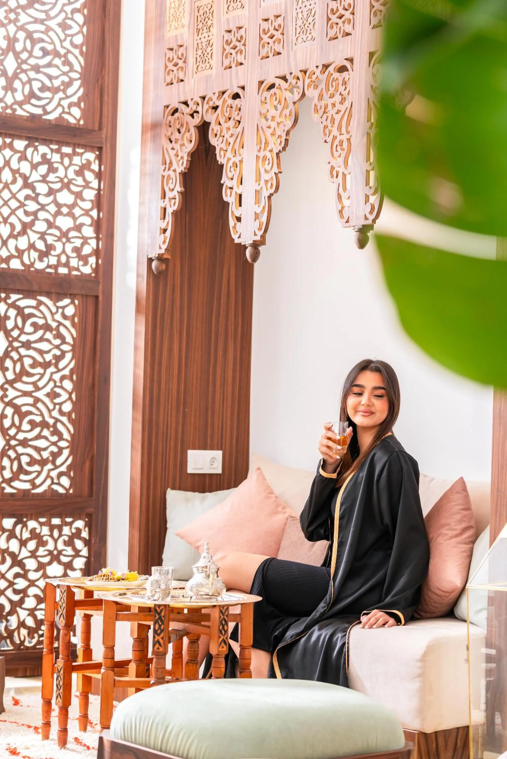Seating area in Maison H Kasbah