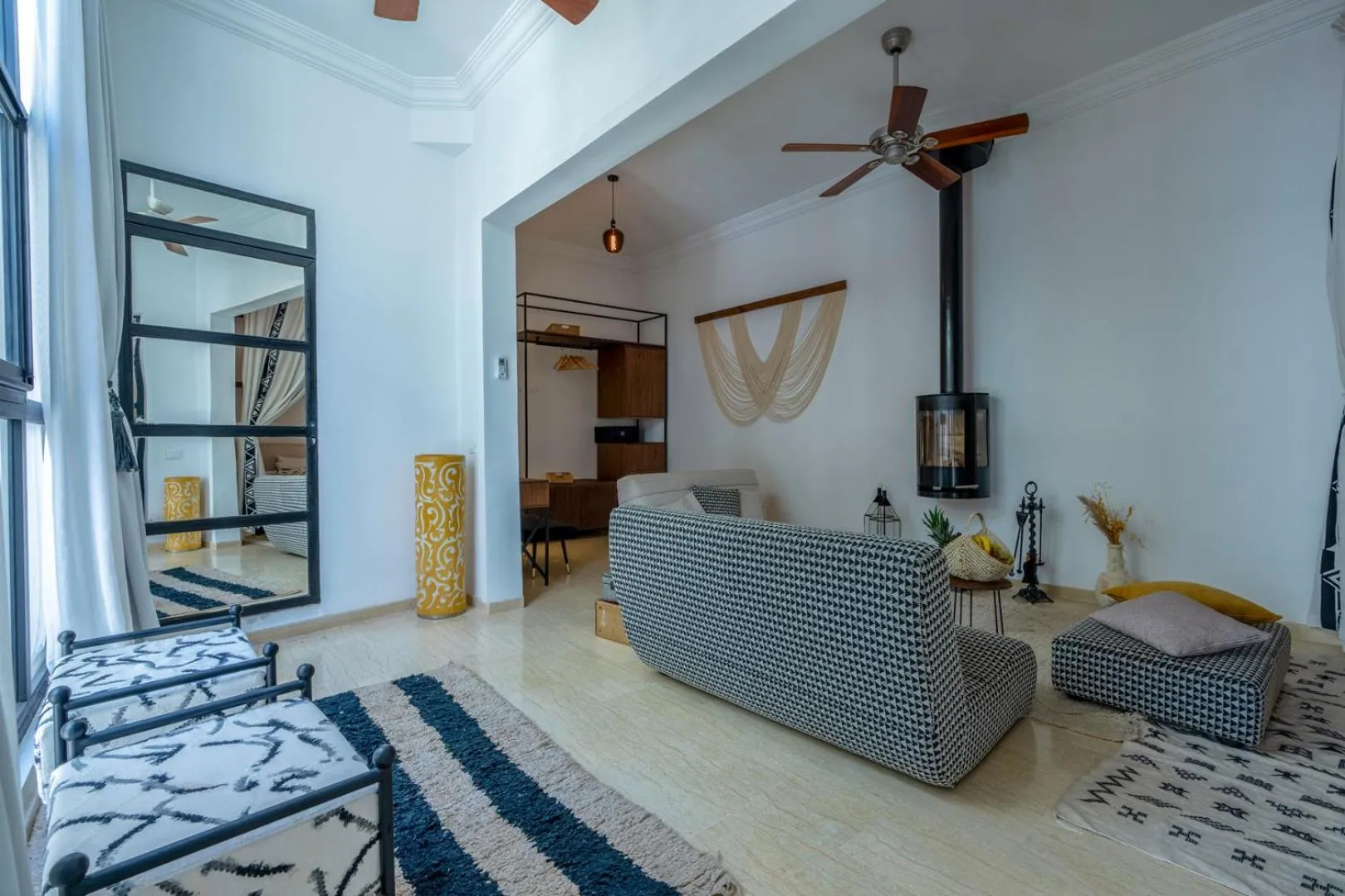 Living room in Maison H Kasbah