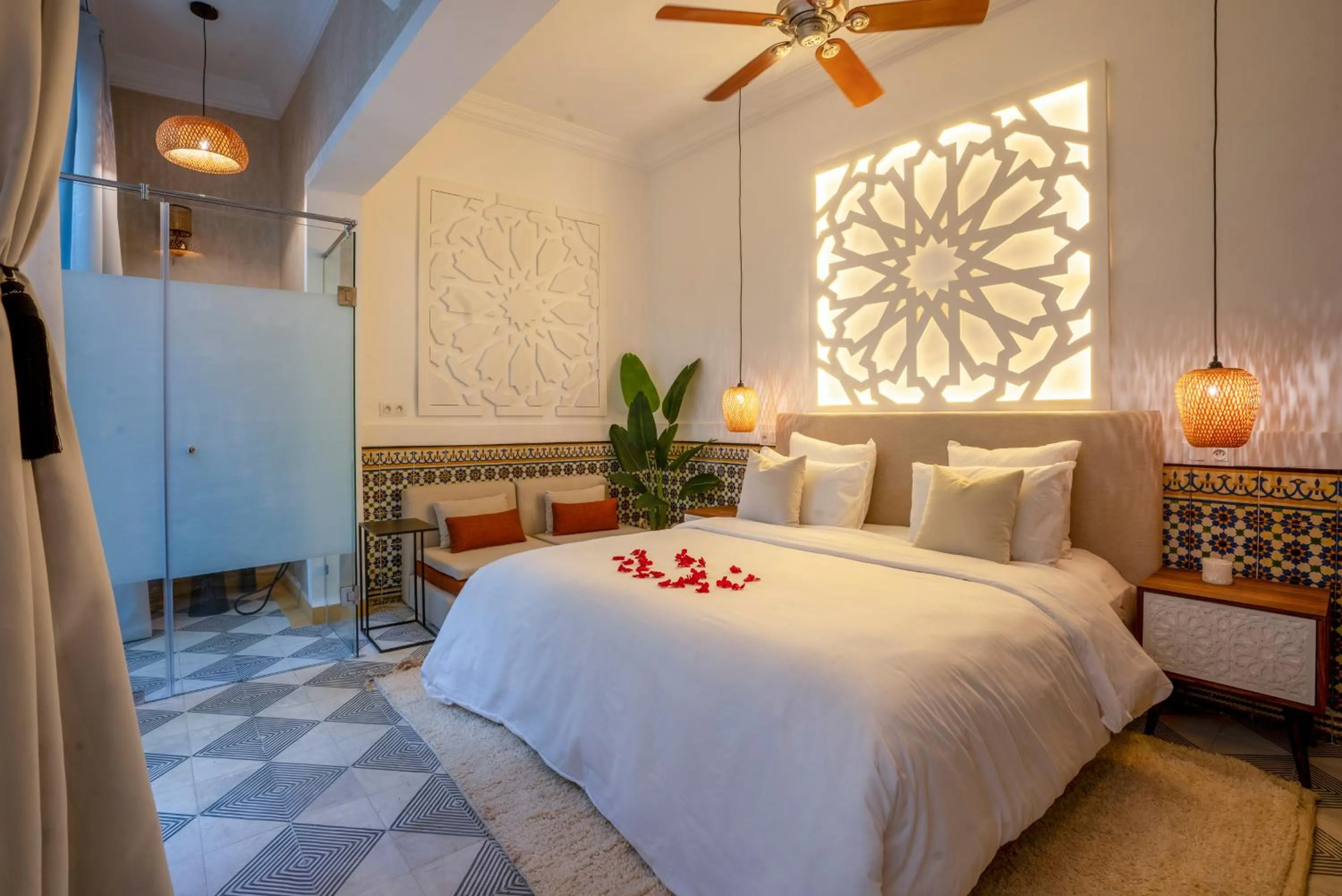 Bed in Maison H Kasbah