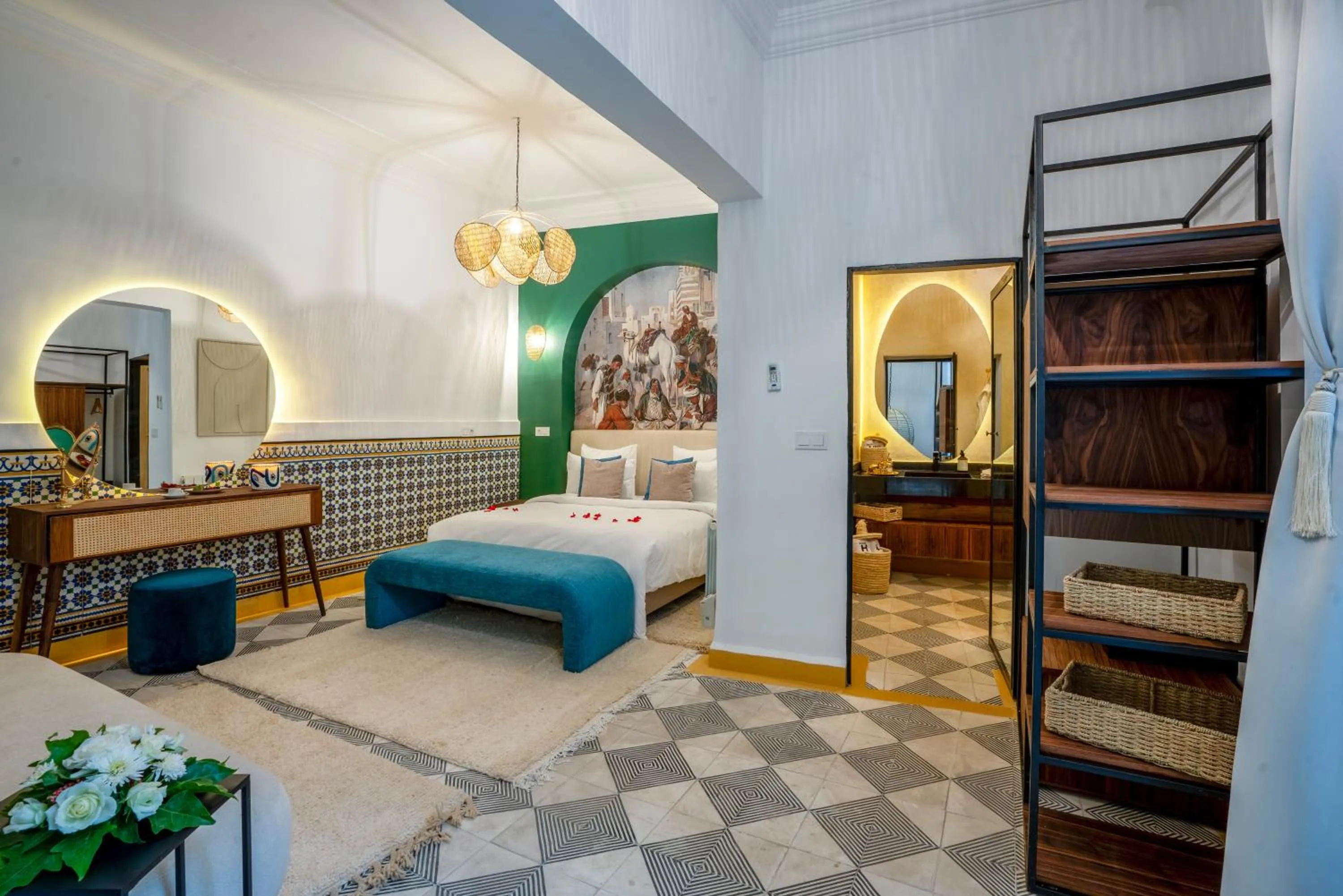 Photo of the whole room, Bed in Maison H Kasbah