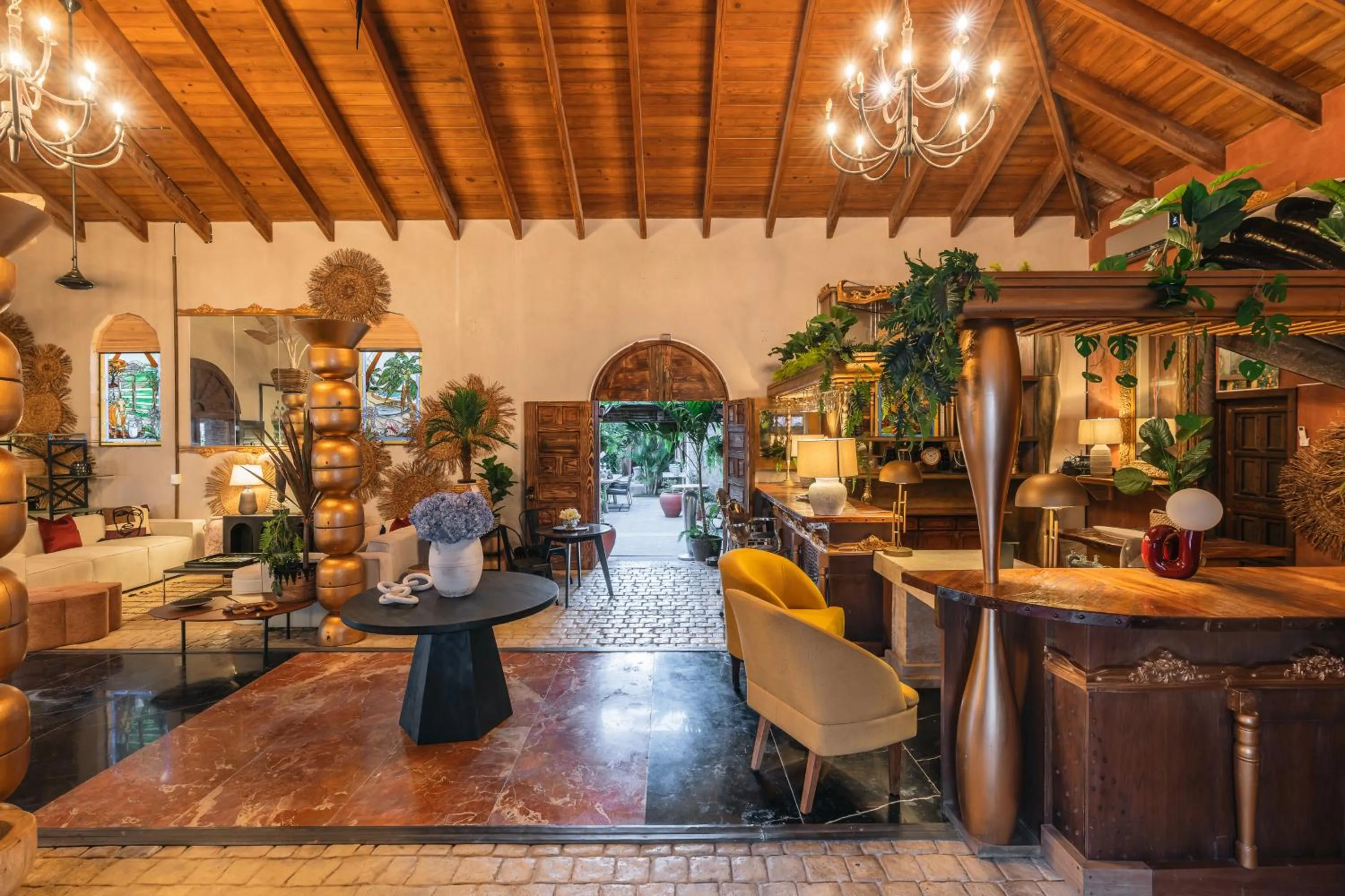 Lobby or reception in Hotel Casa Don Luis Cap Cana by Faranda Boutique