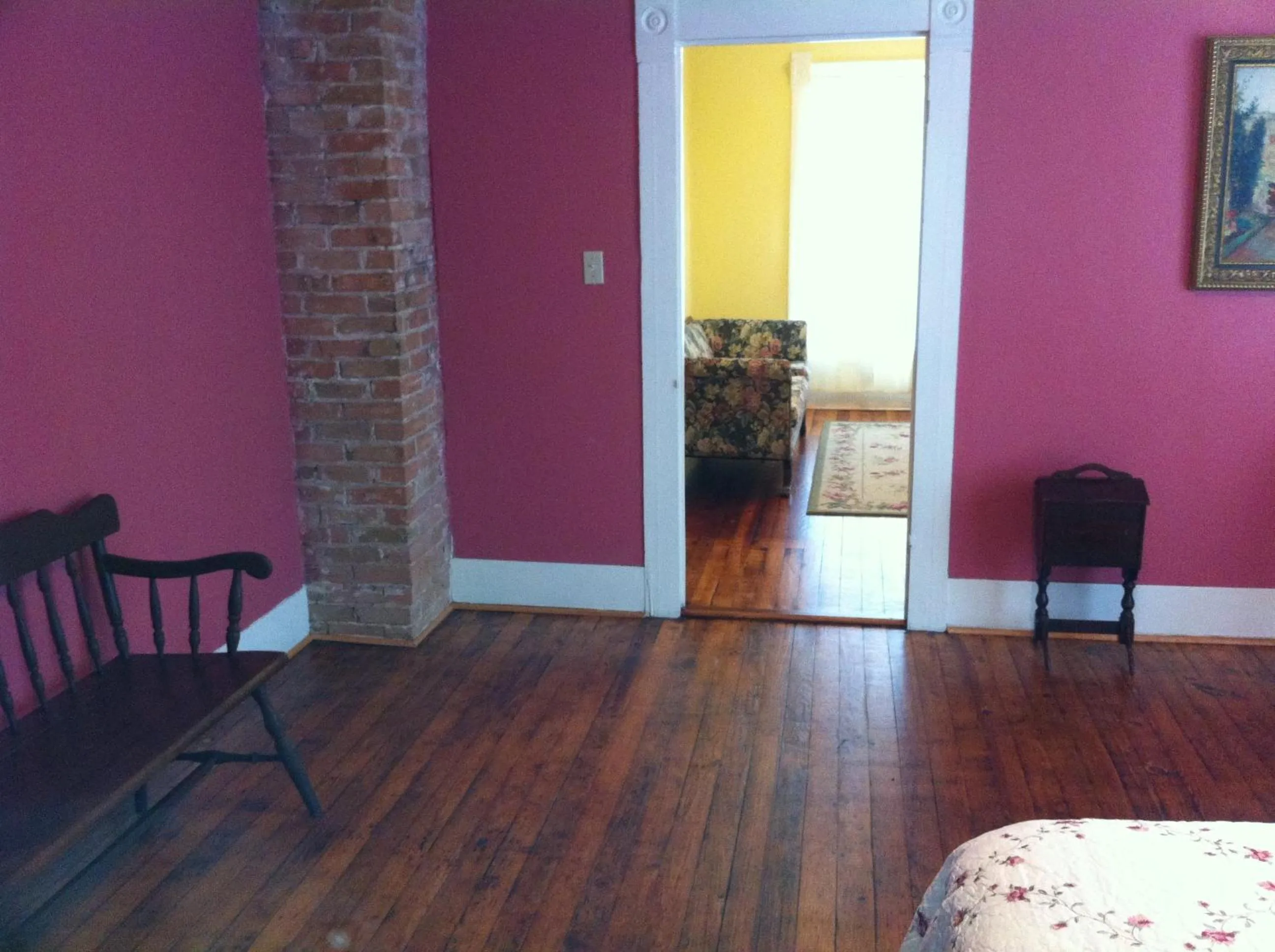 Bedroom in Brooks House Suites