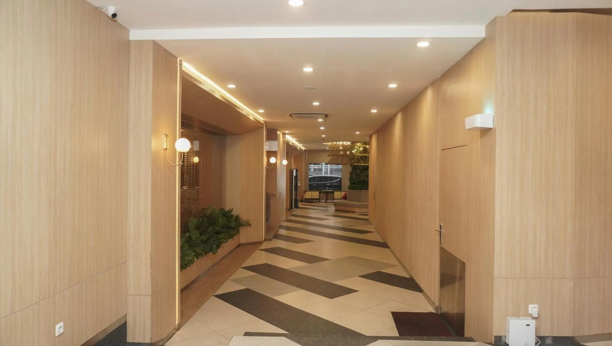 Property building in New Hollywood hotel