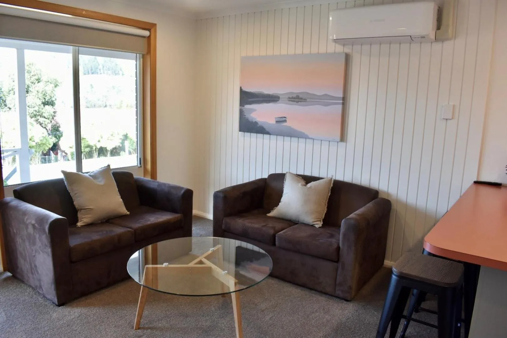 Living room in Kermandie Hotel