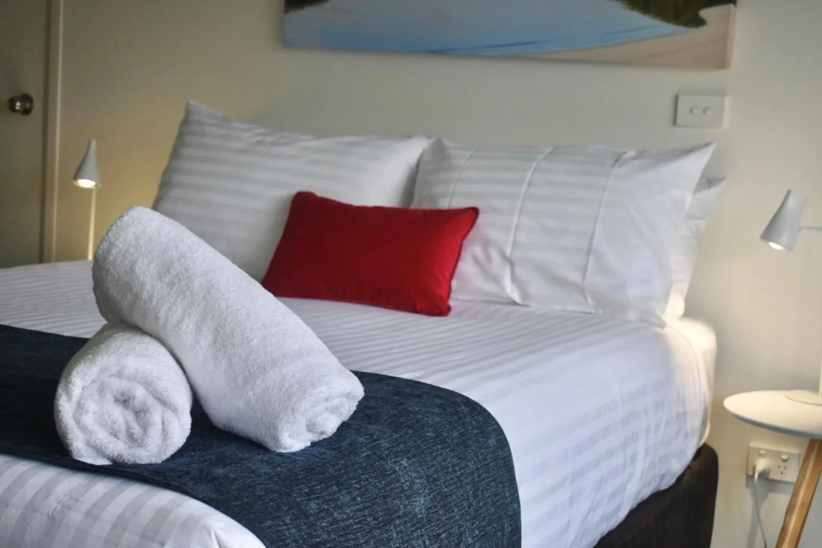 Bed in Kermandie Hotel