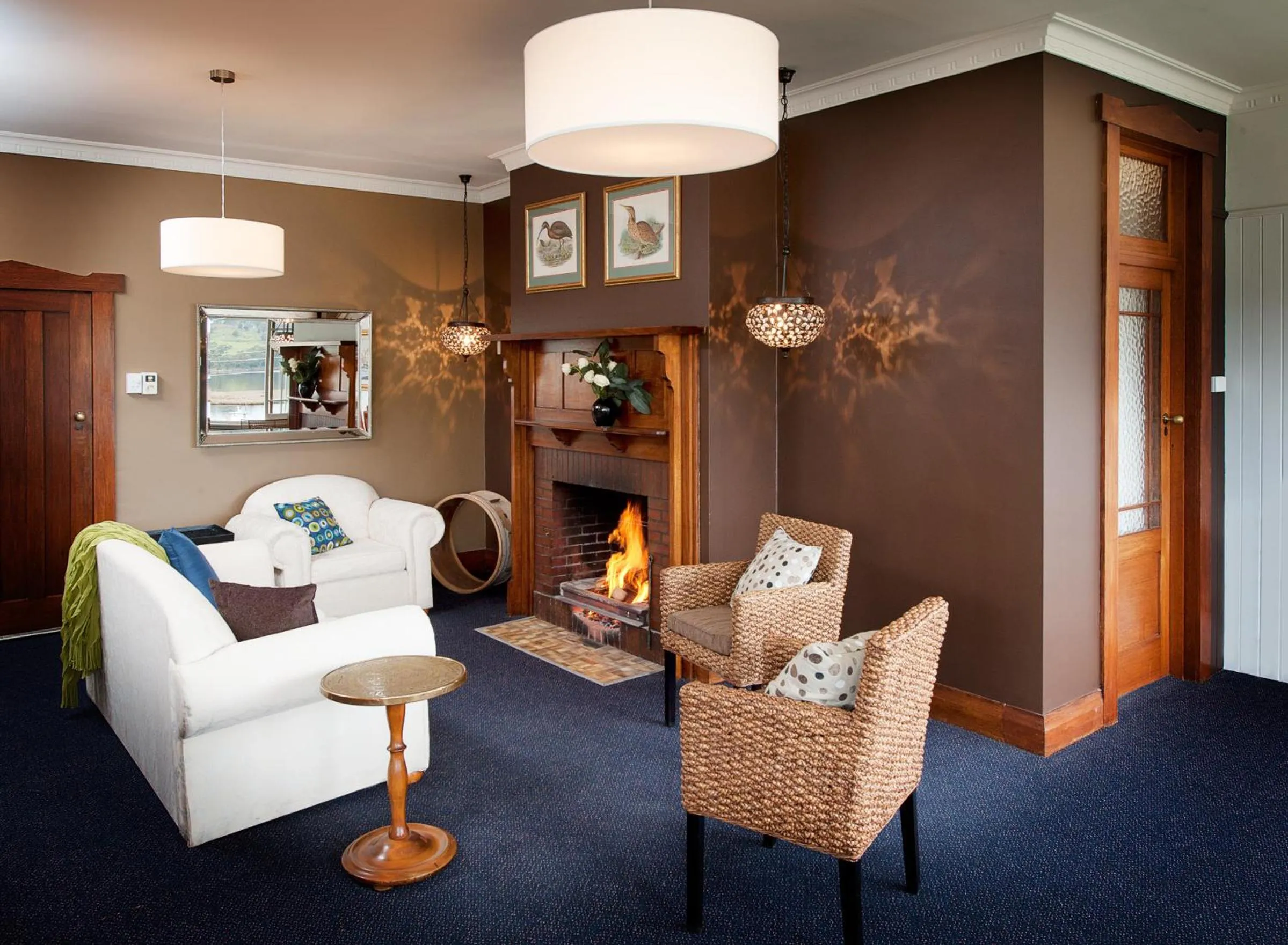 Living room in Kermandie Hotel