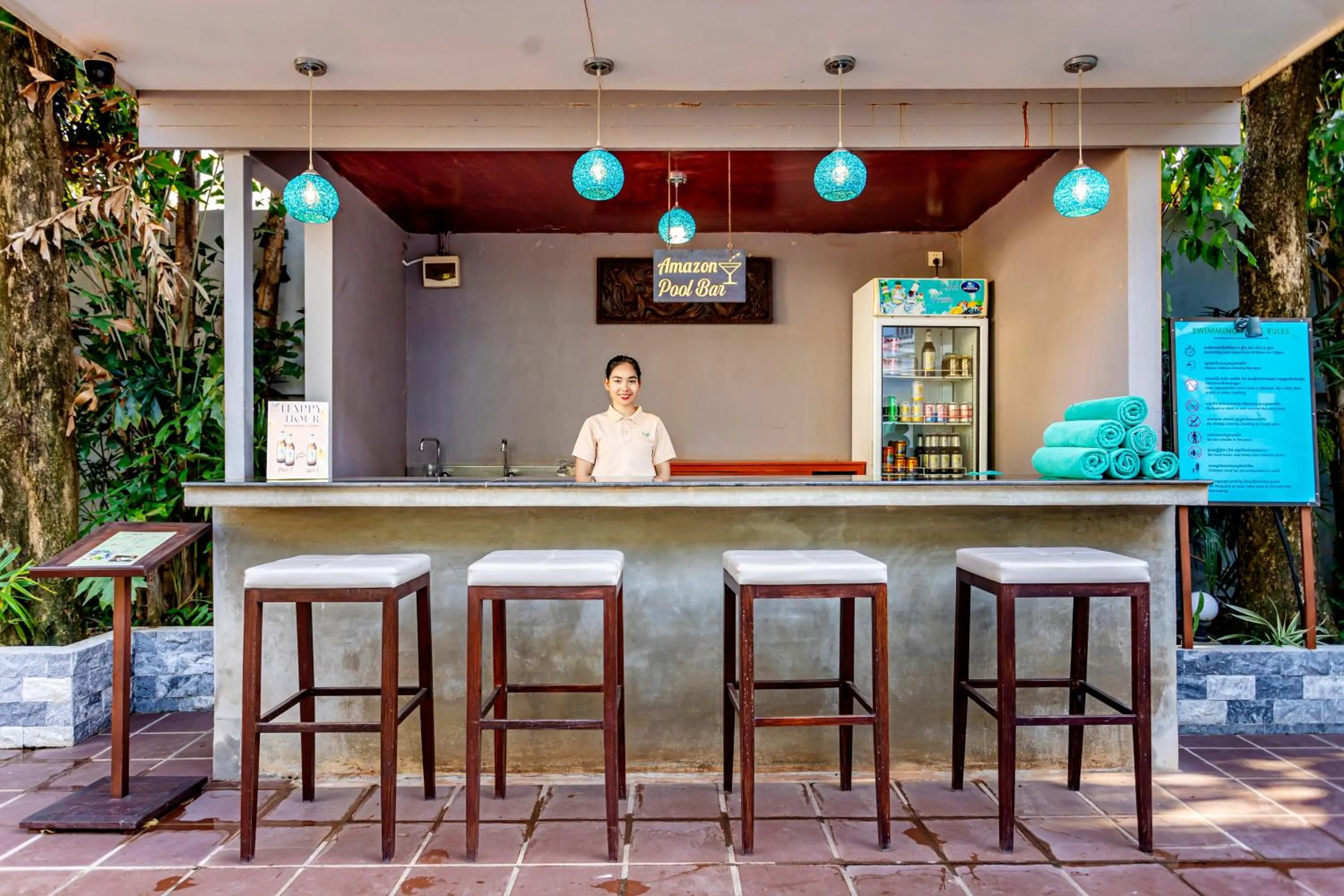 Lounge or bar in Apartment Green Amazon