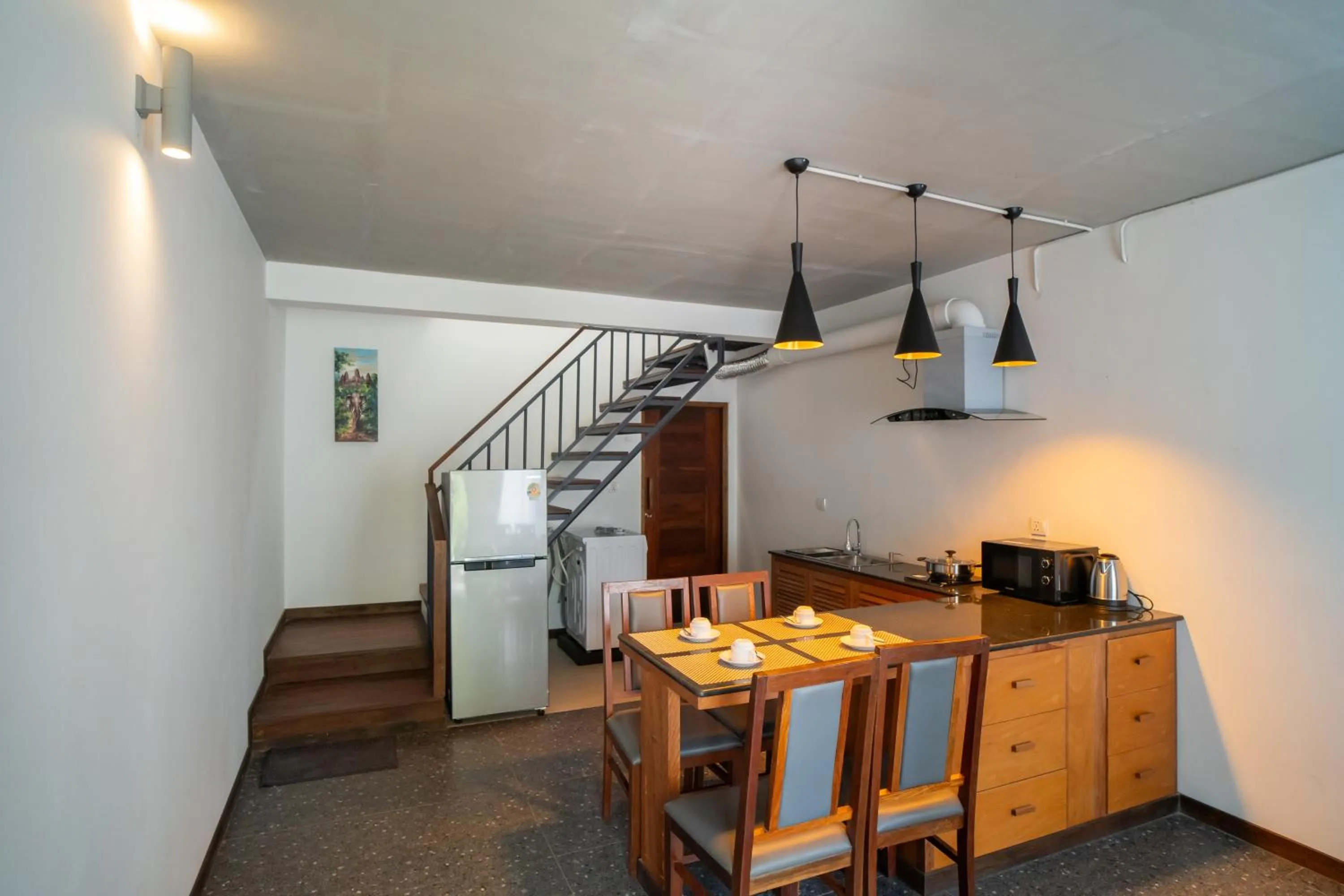 Coffee/tea facilities in Apartment Green Amazon