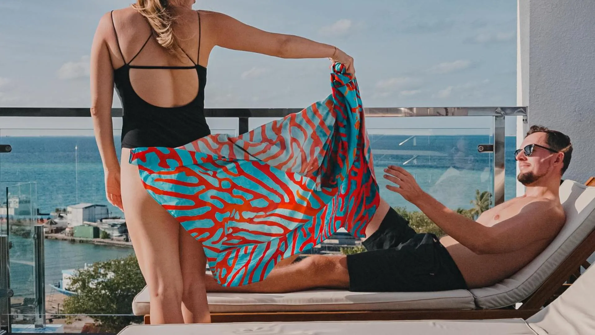 Swimming pool in Arrival Beach and Spa