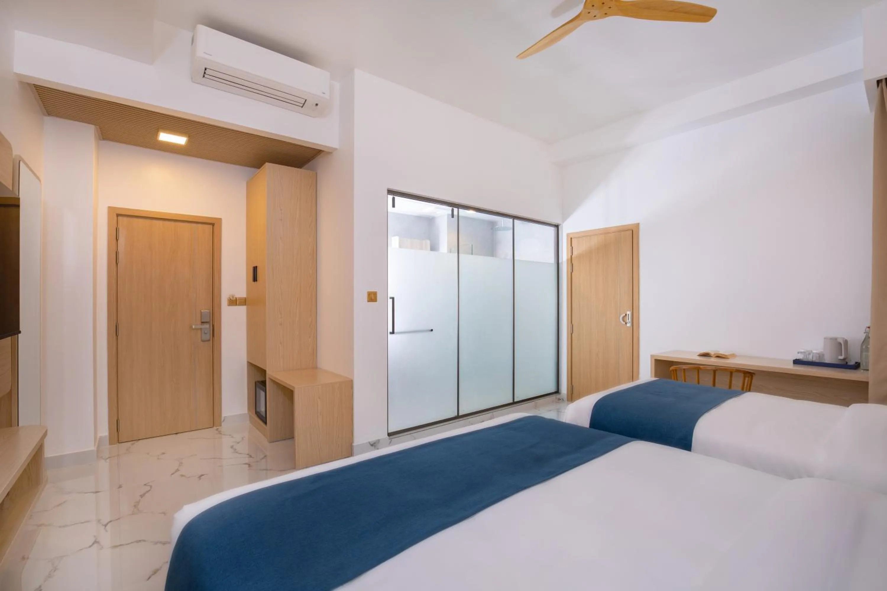 Bed in Arrival Beach and Spa