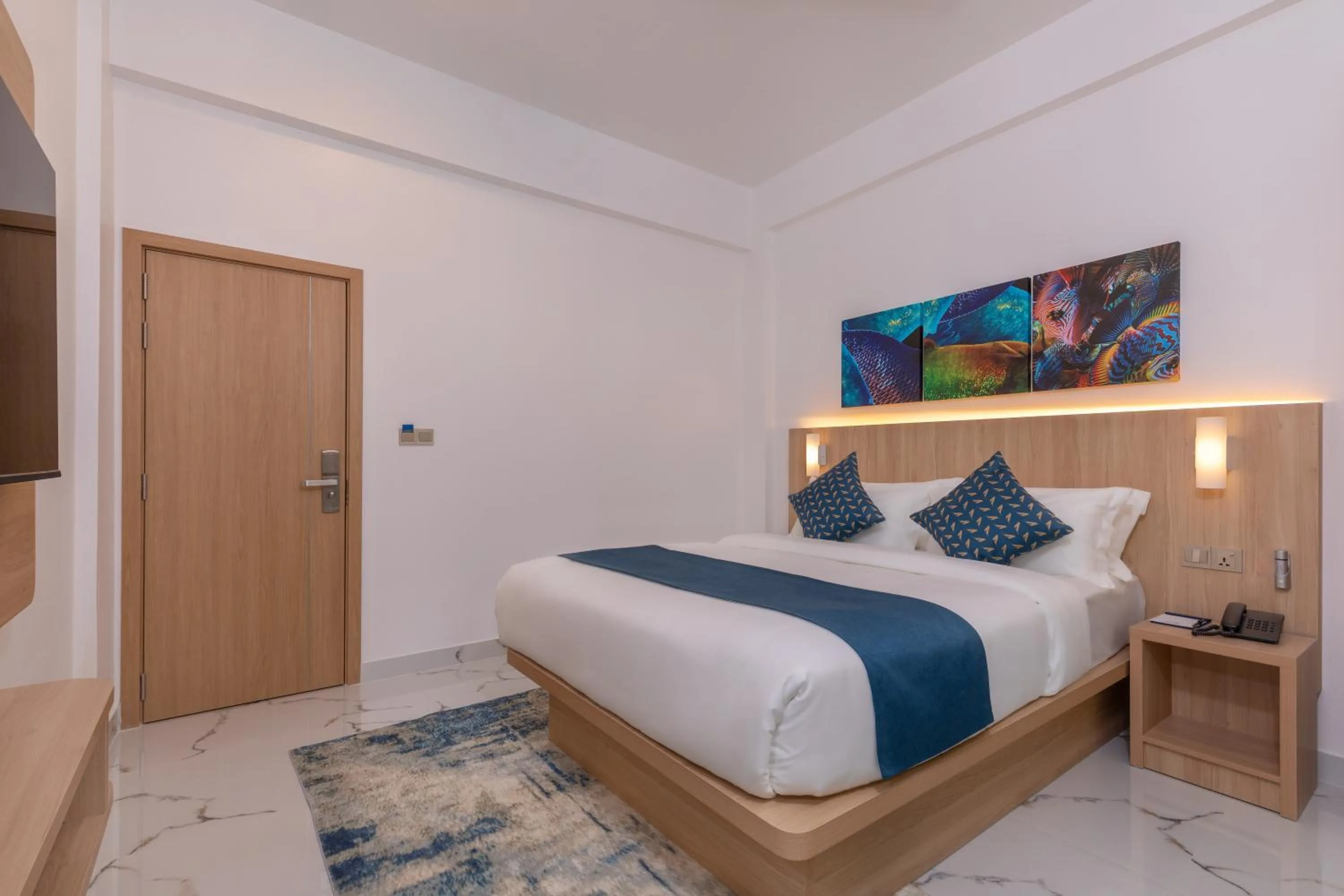 Bedroom, Bed in Arrival Beach and Spa
