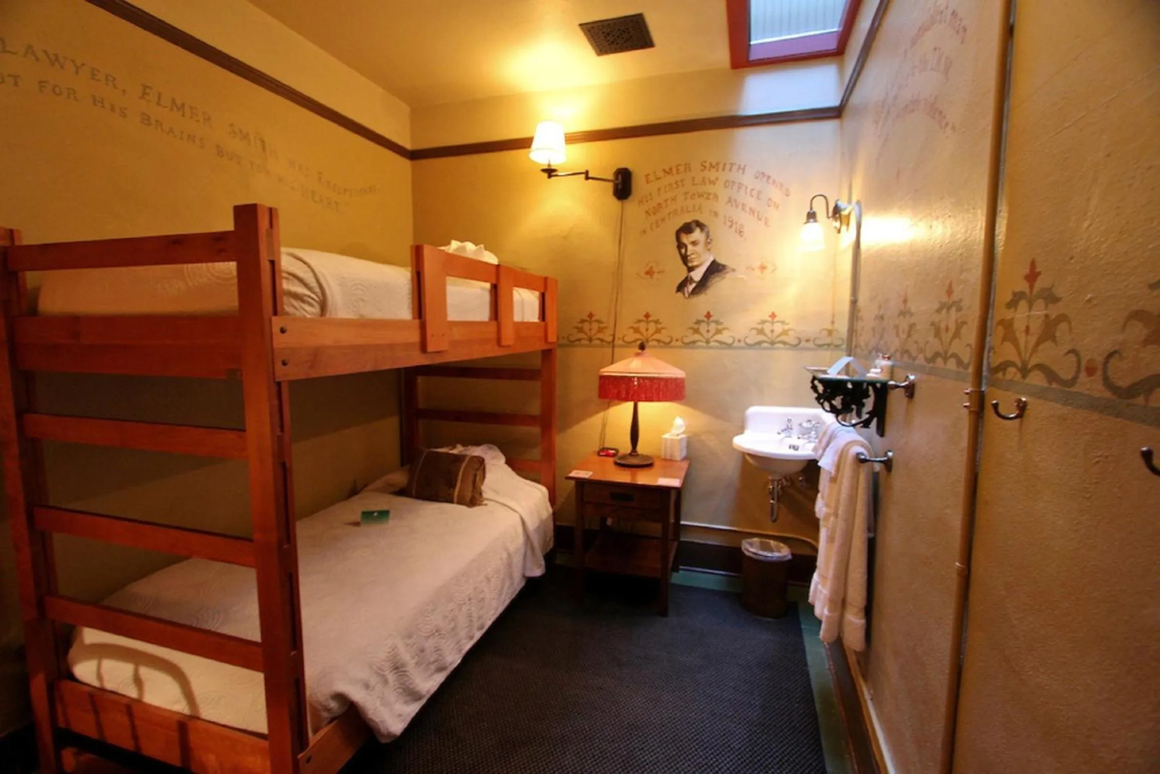 Bed in McMenamins Olympic Club