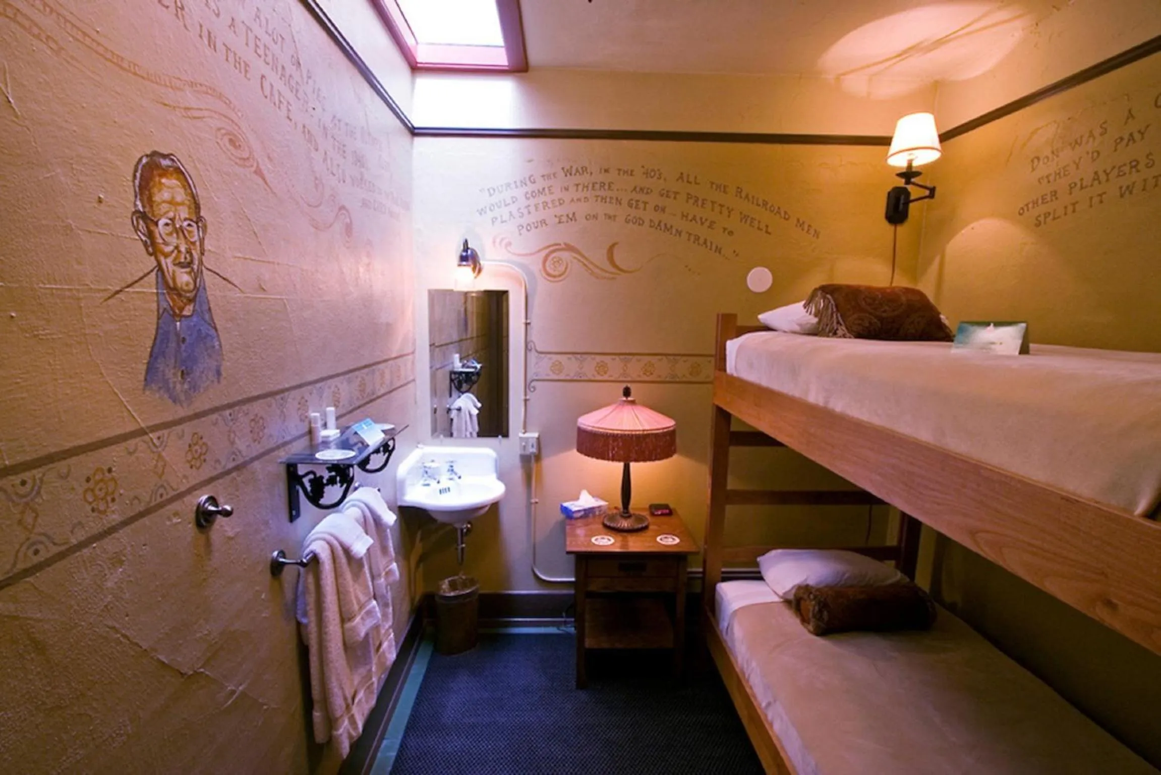 Bed in McMenamins Olympic Club