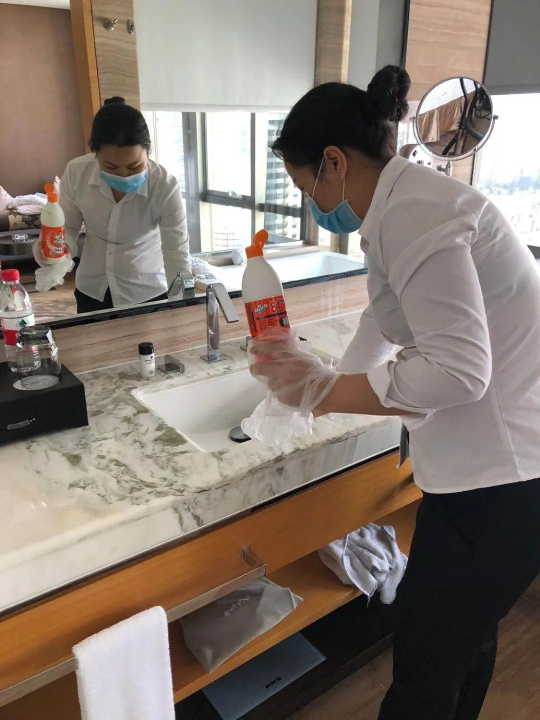 Bathroom in Shenzhen Futian Wyndham Grand