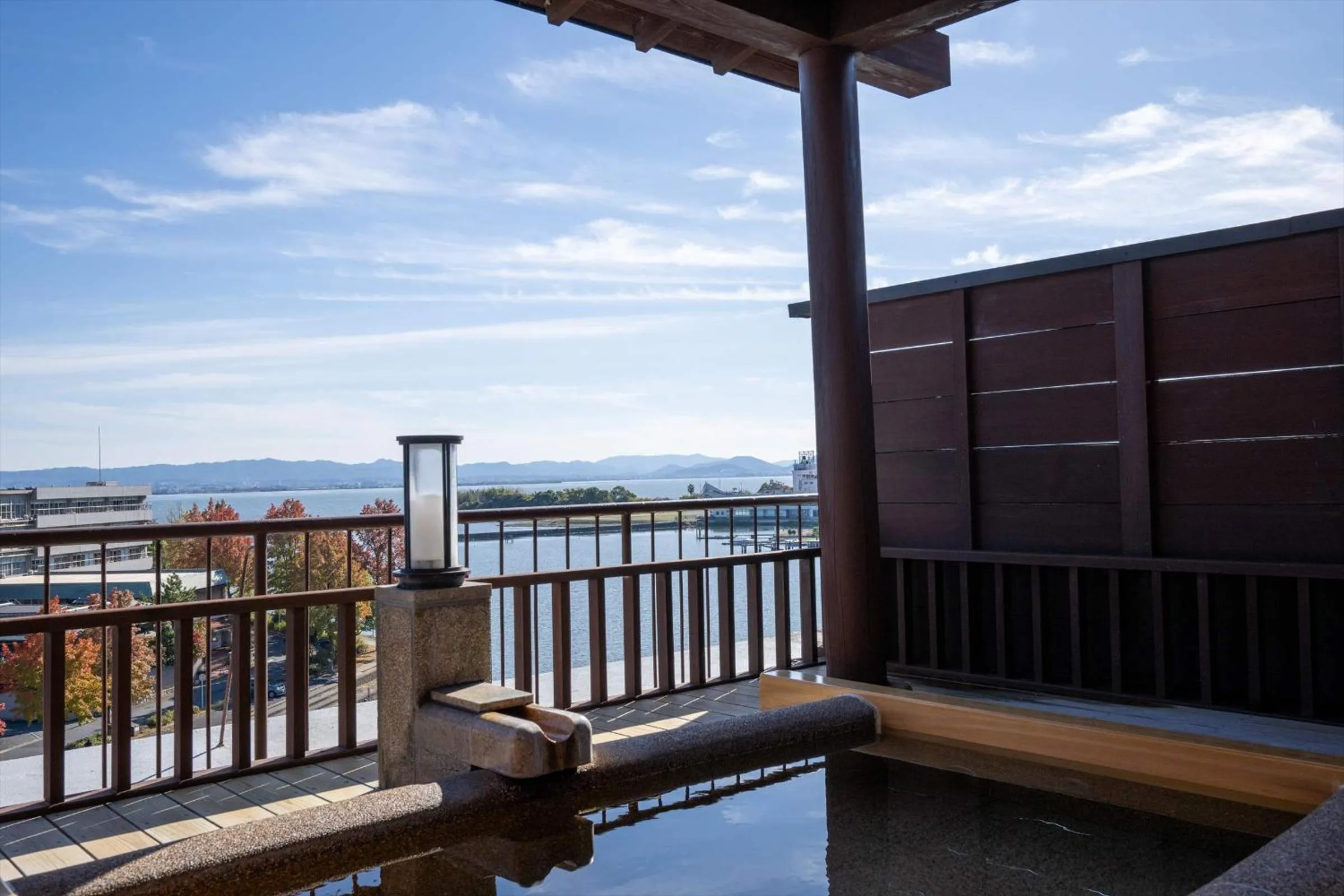 Open Air Bath in Dantokan Kikunoya