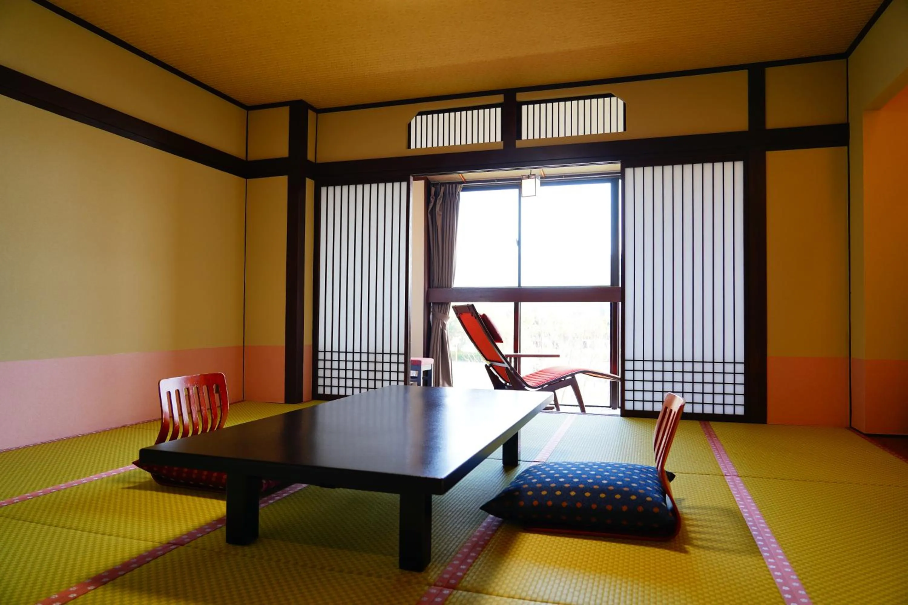 Dining area in Dantokan Kikunoya