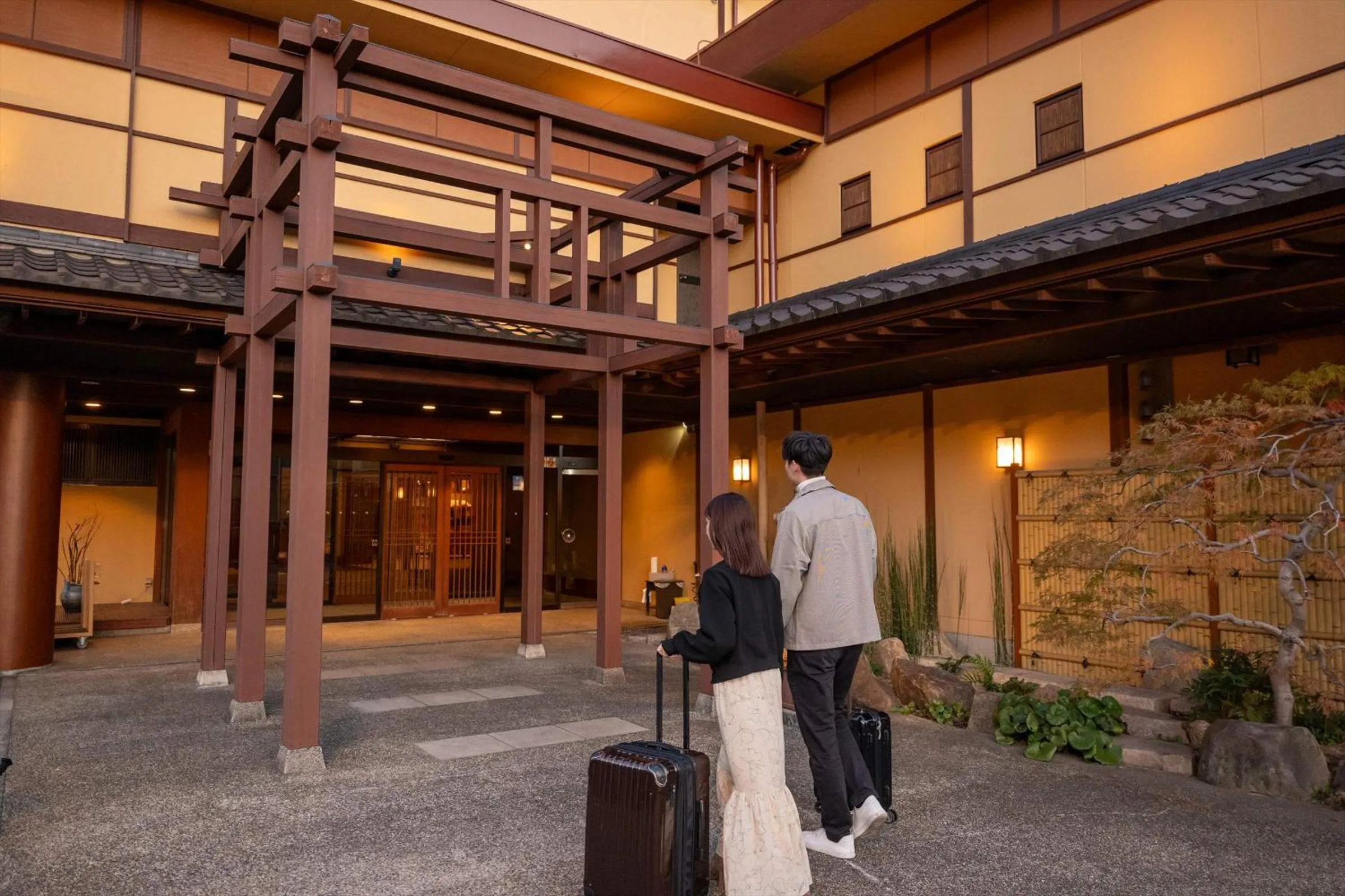Facade/entrance in Dantokan Kikunoya