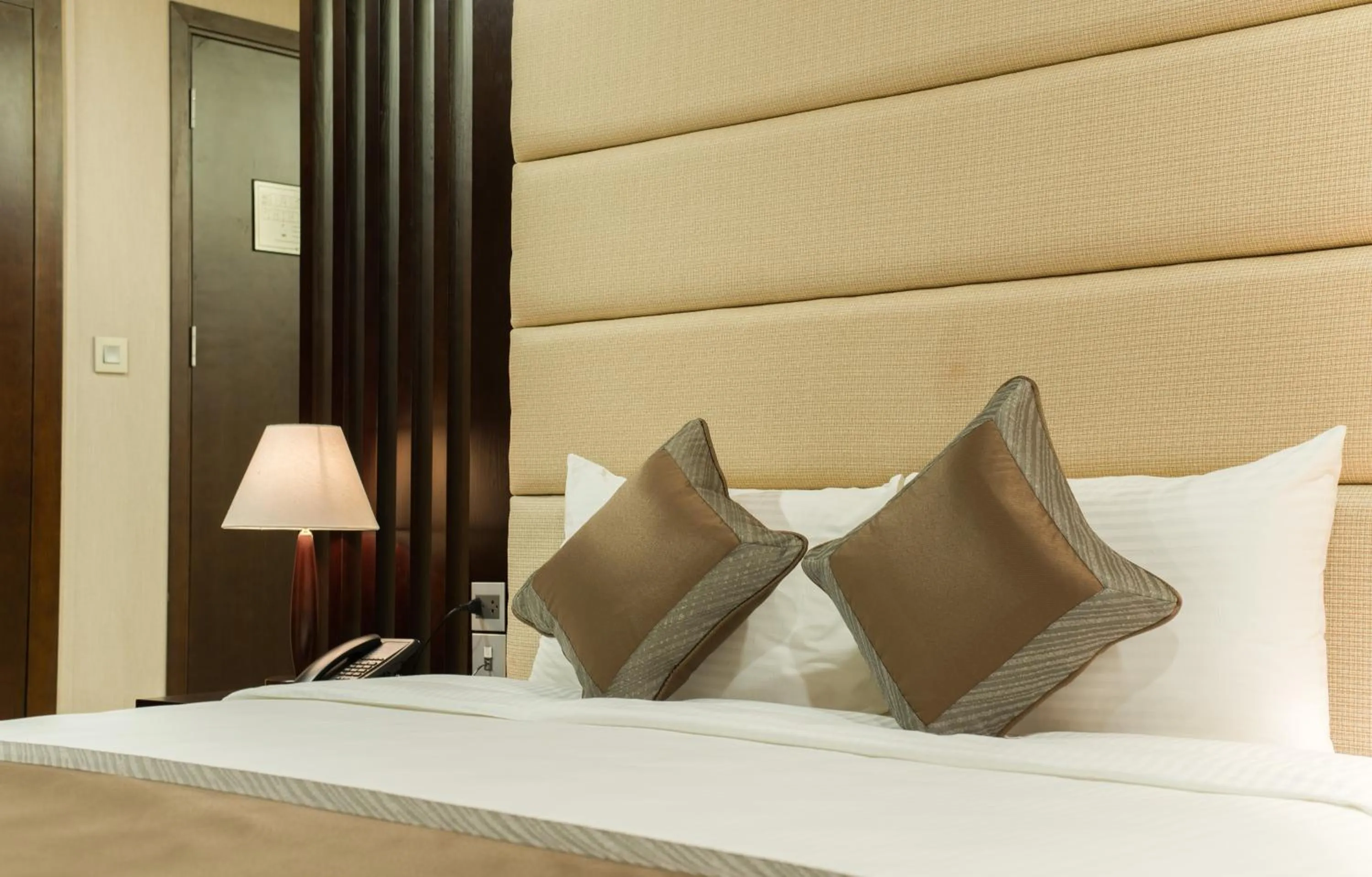 Bed in Muong Thanh Hanoi Centre Hotel