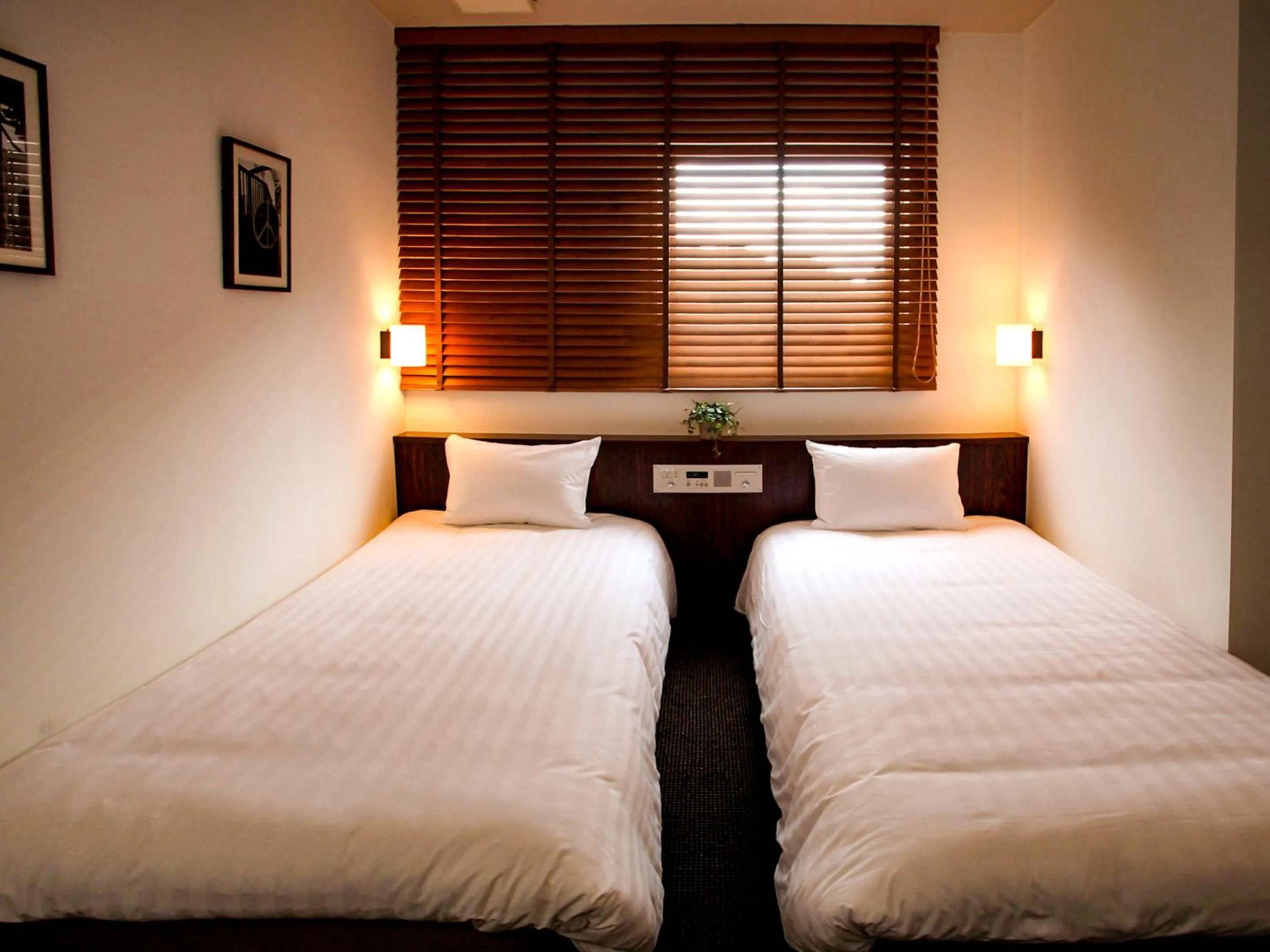 Bed in Hotel Pacific Kanazawa