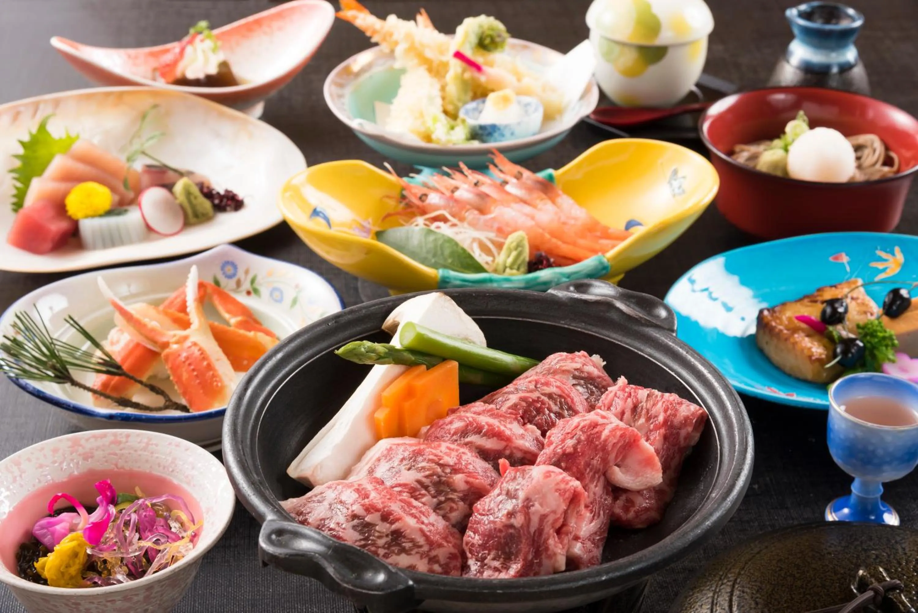 Dinner in Awara Grand Hotel