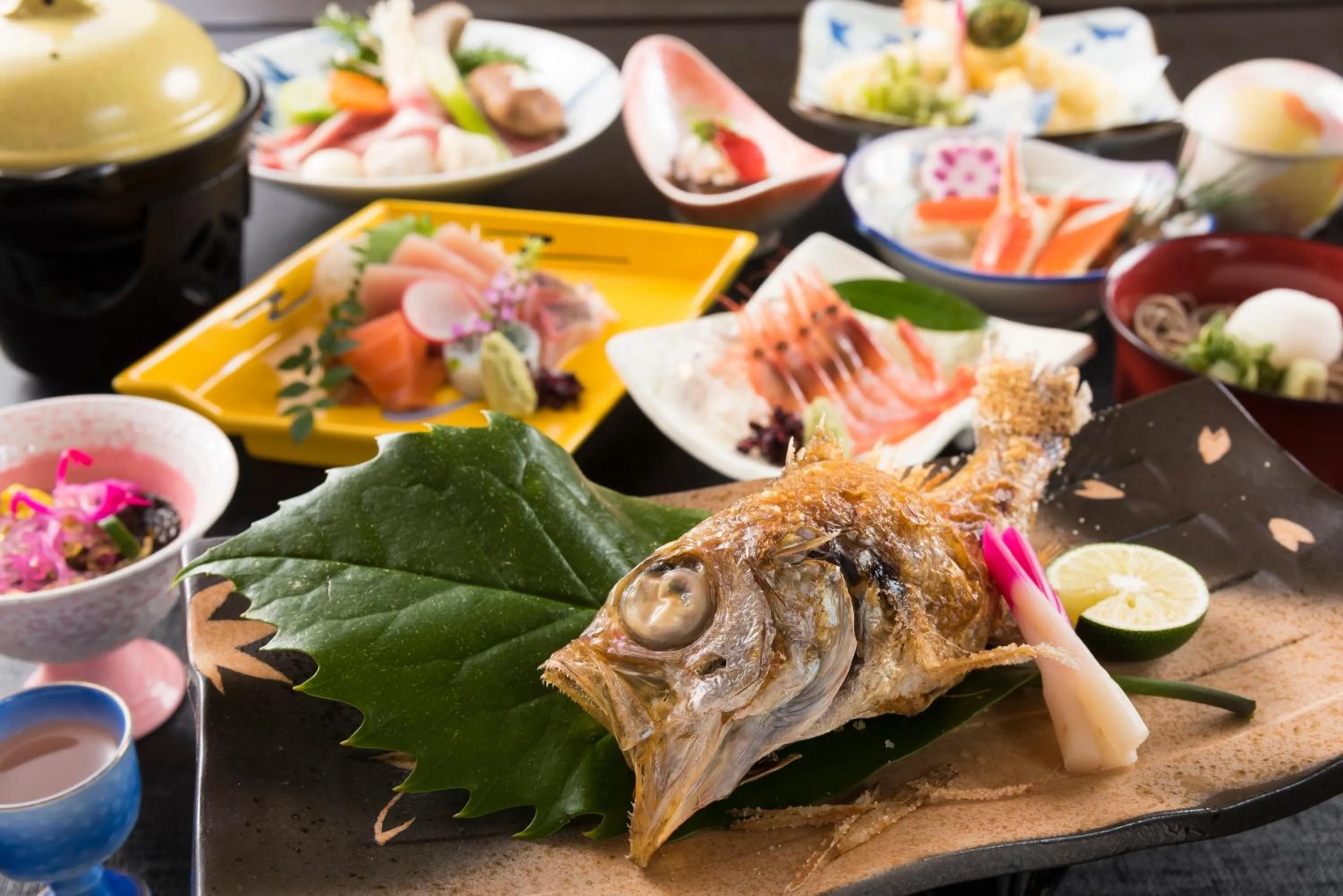 Dinner in Awara Grand Hotel