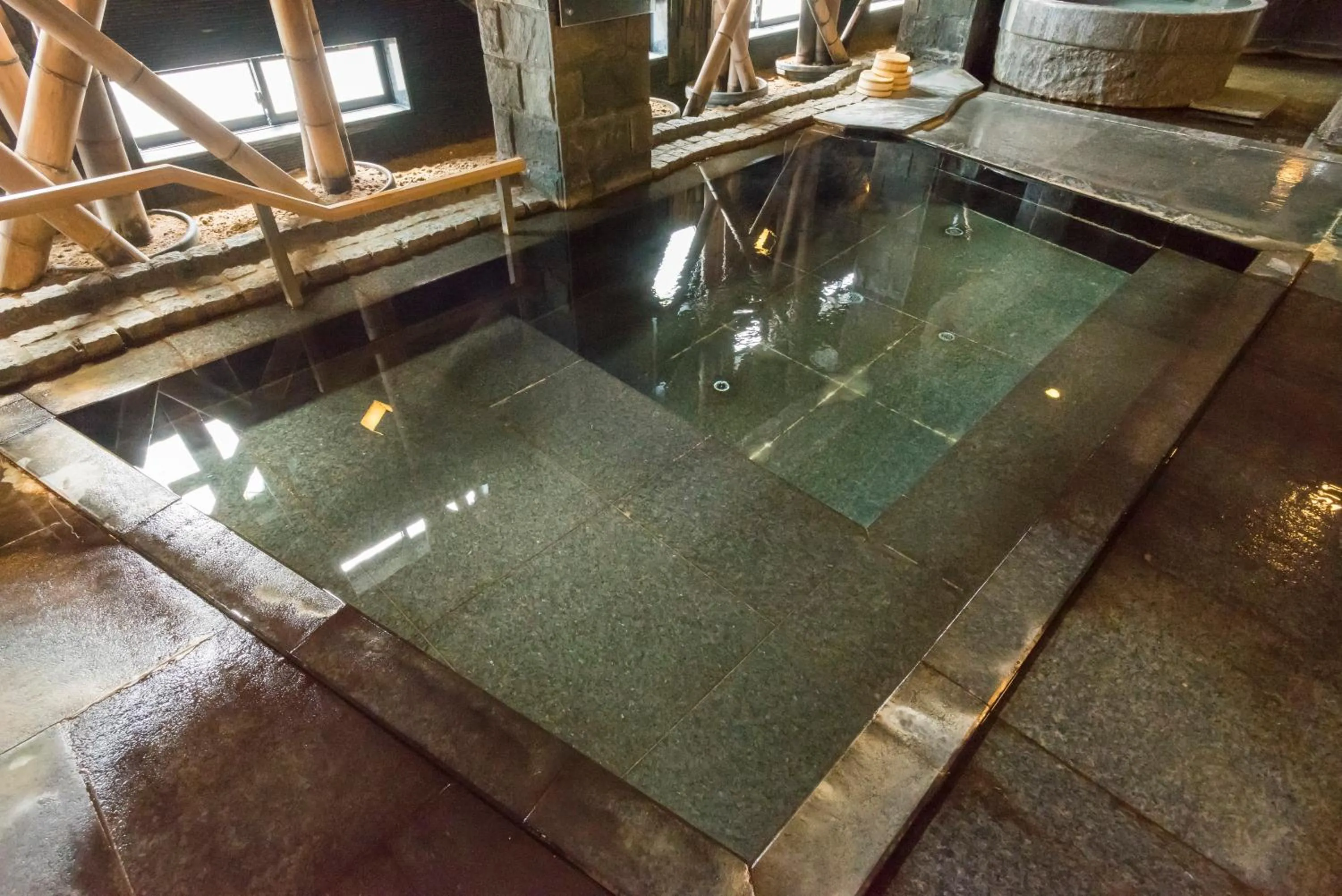 Hot Spring Bath in Awara Grand Hotel