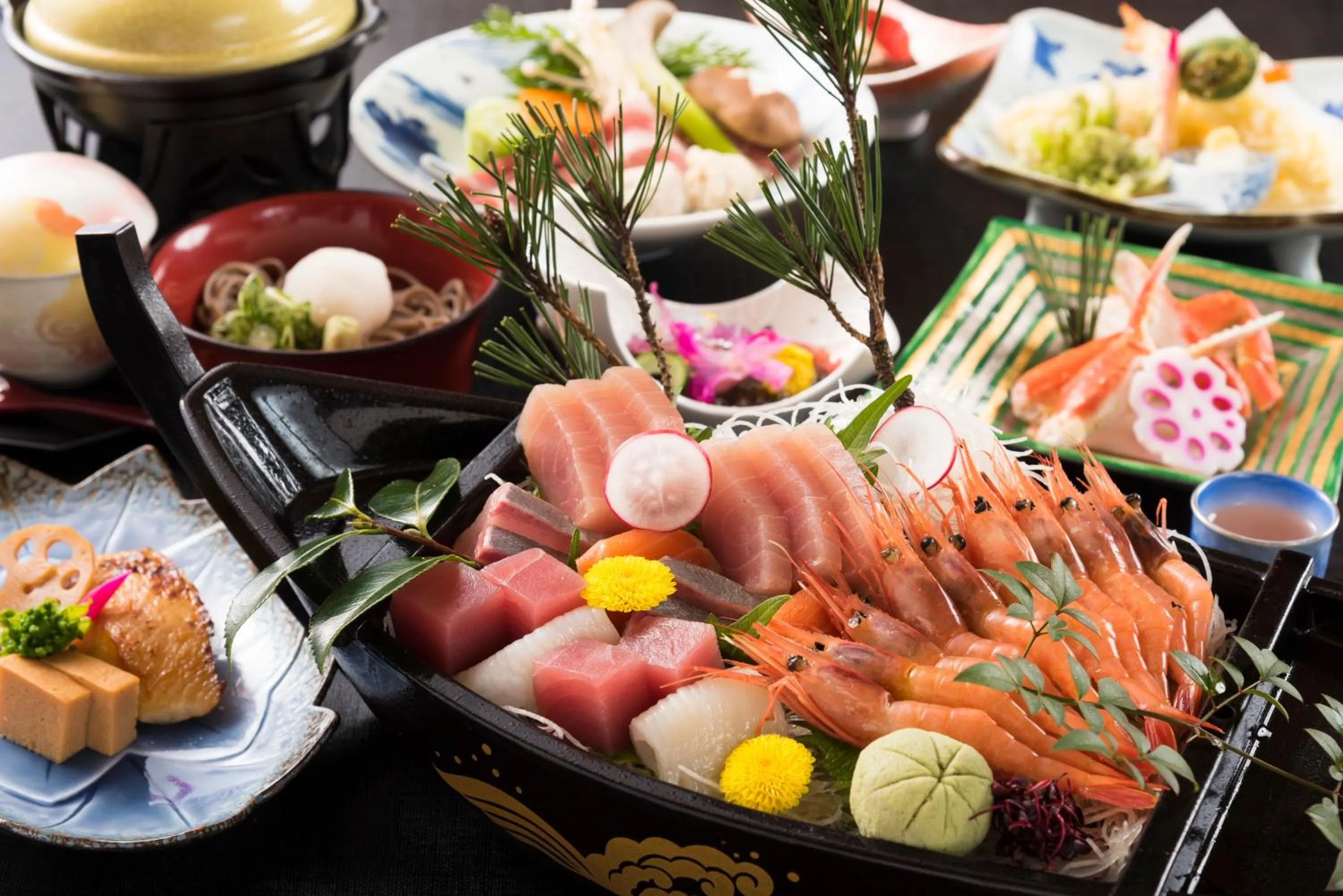 Dinner in Awara Grand Hotel