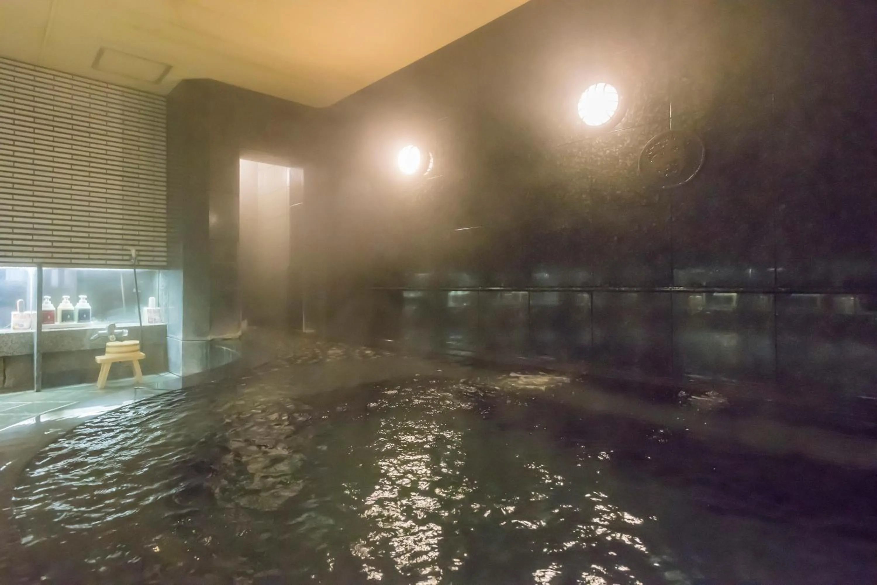 Hot Spring Bath in Awara Grand Hotel